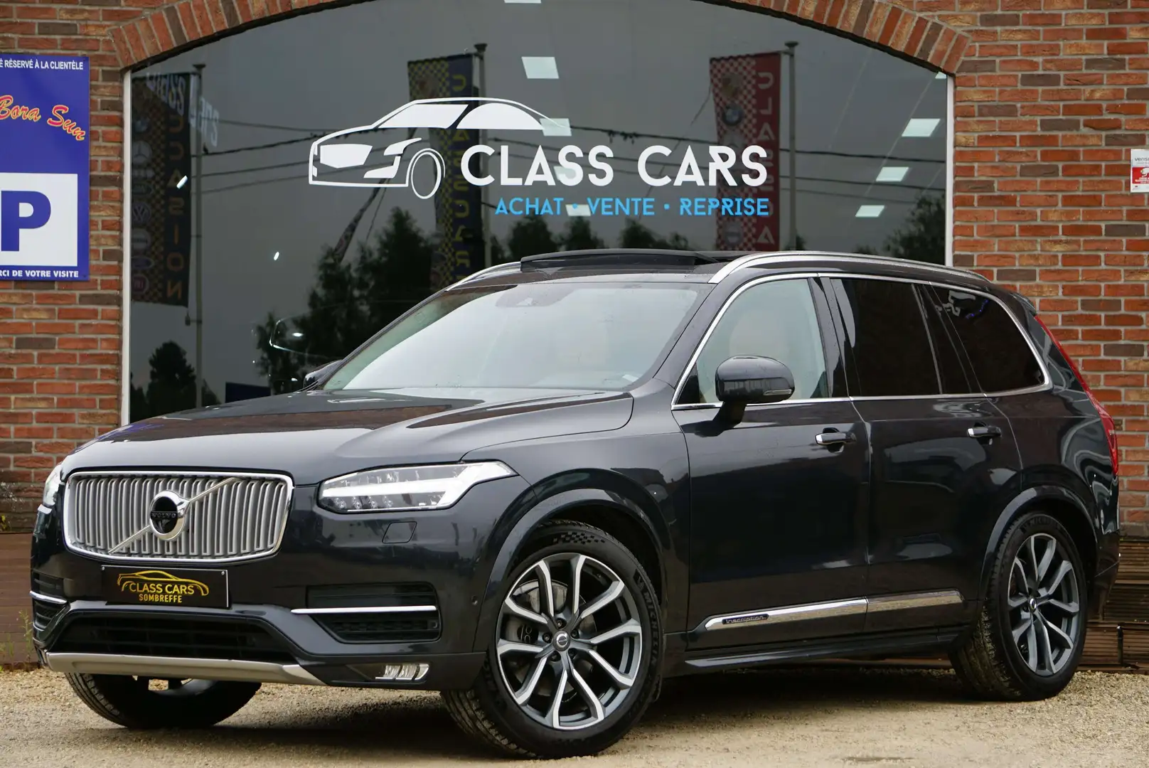 Volvo XC90 2.0D5 INSCRIPTION 7PL PANO CARNET FULL FULL OPTION Gris - 1