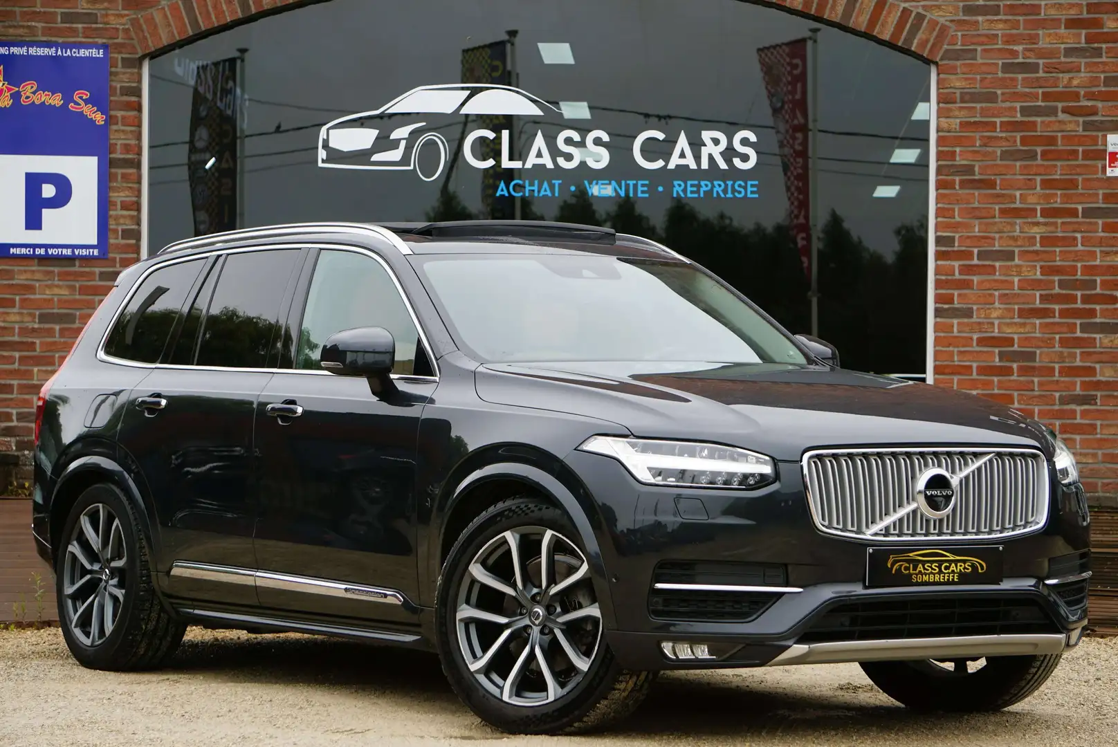 Volvo XC90 2.0D5 INSCRIPTION 7PL PANO CARNET FULL FULL OPTION Gris - 2