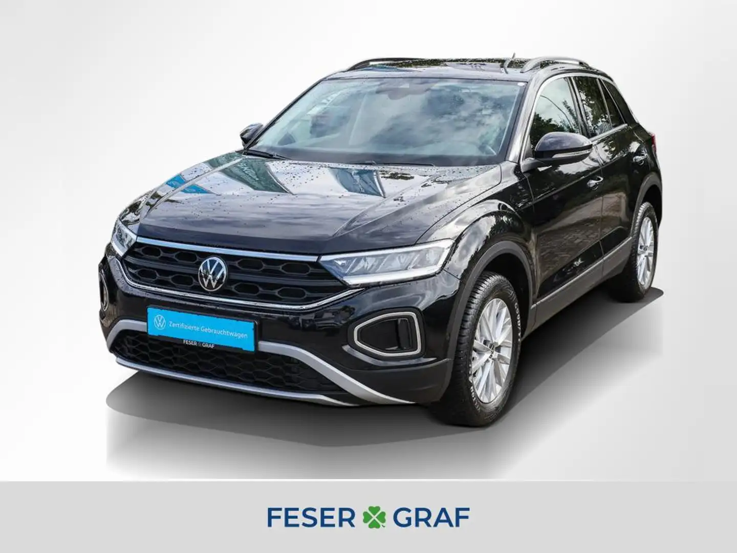Volkswagen T-Roc 1.0 TSI Life App-Connect LED PDC Sitzh. Schwarz - 1