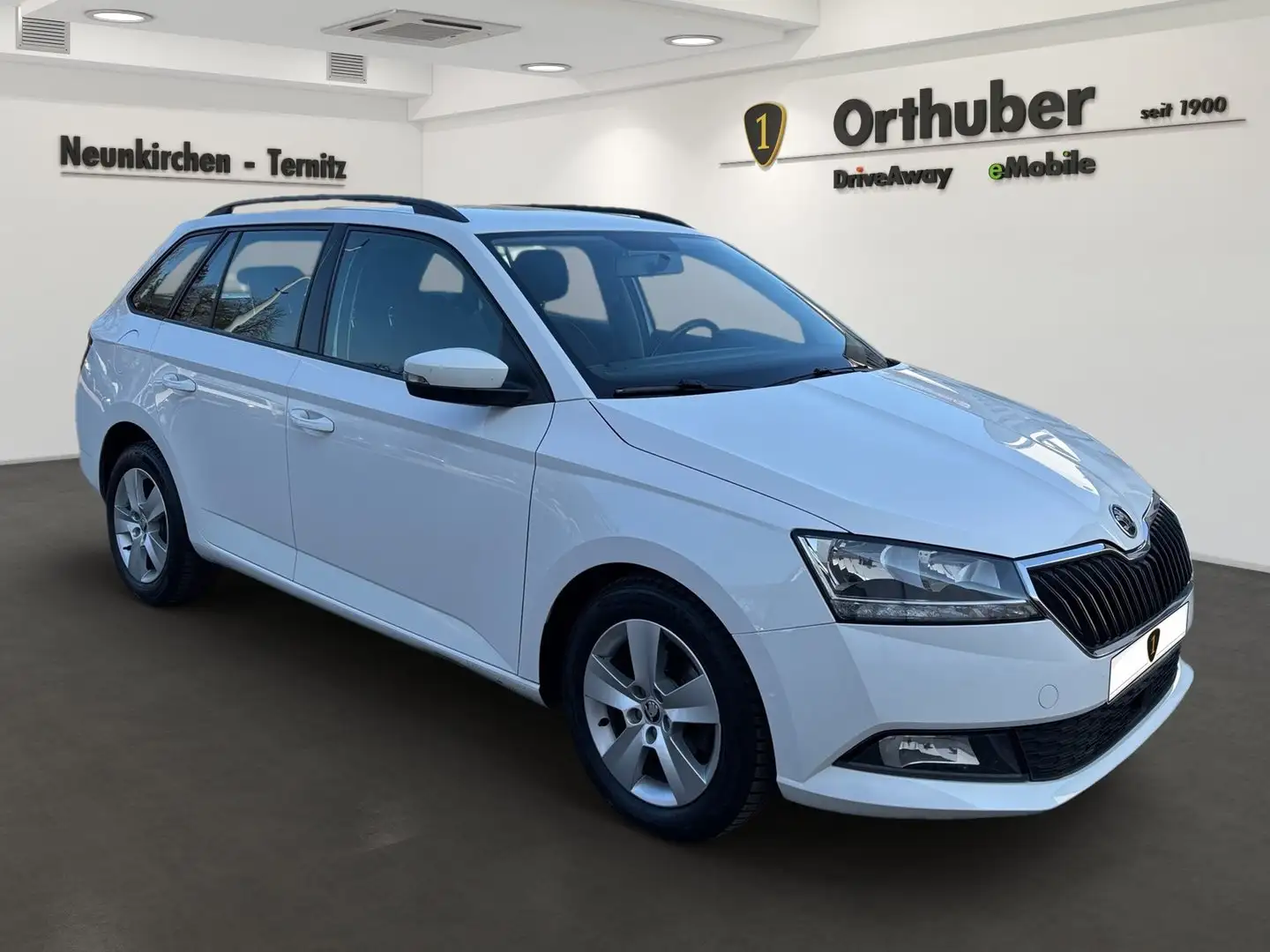 Skoda Fabia Ambition 1,0 Weiß - 2