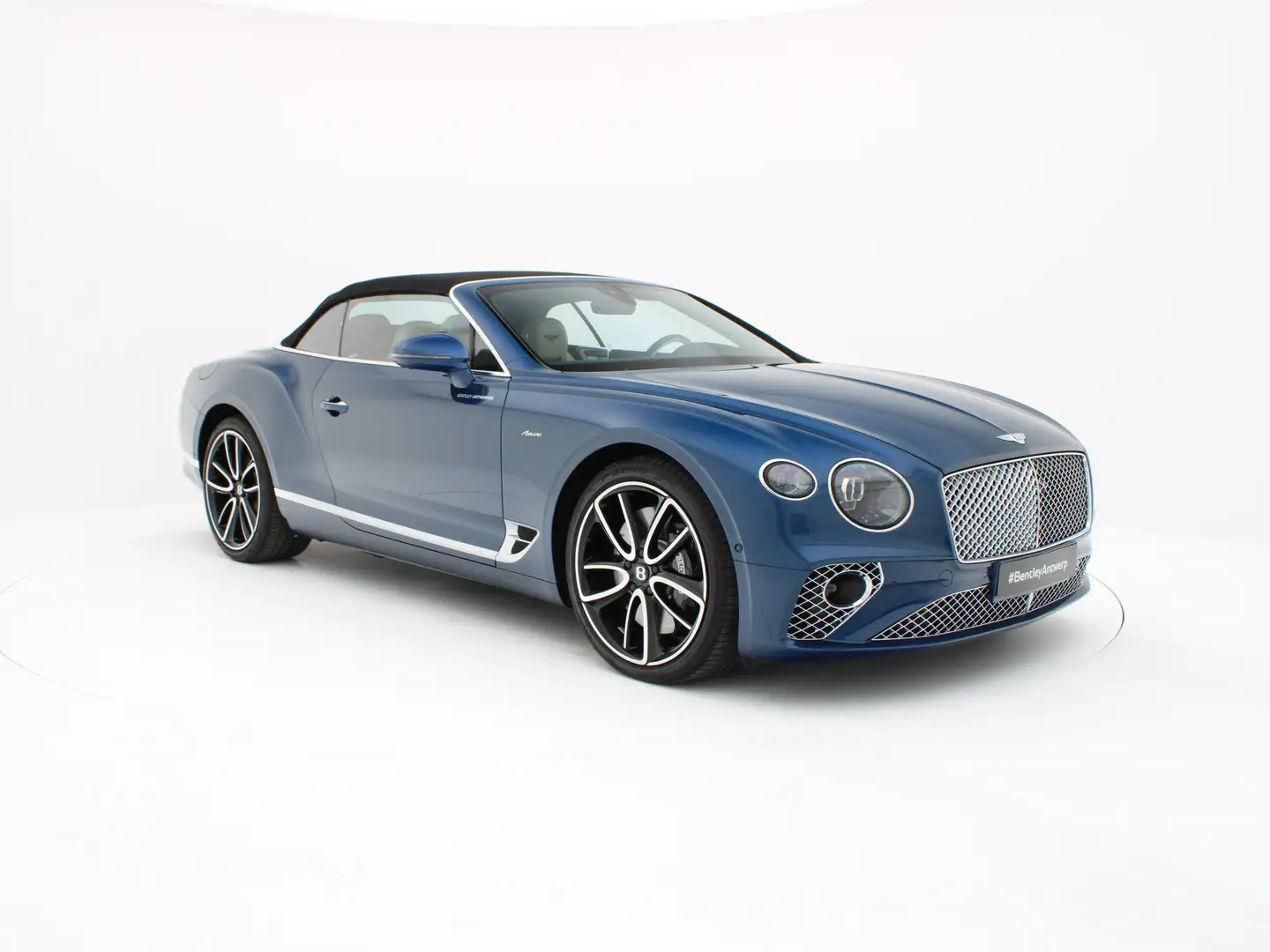 Bentley Continental GTC Azure V8 Bleu - 2