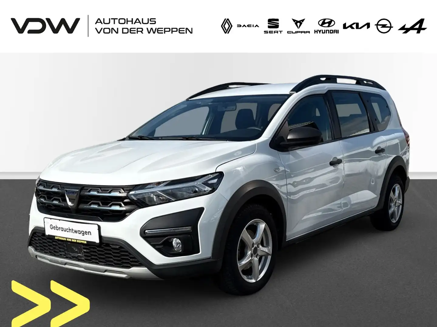 Dacia Jogger Essential TCE 110 7 Sitze Klima Fenster el. Weiß - 1
