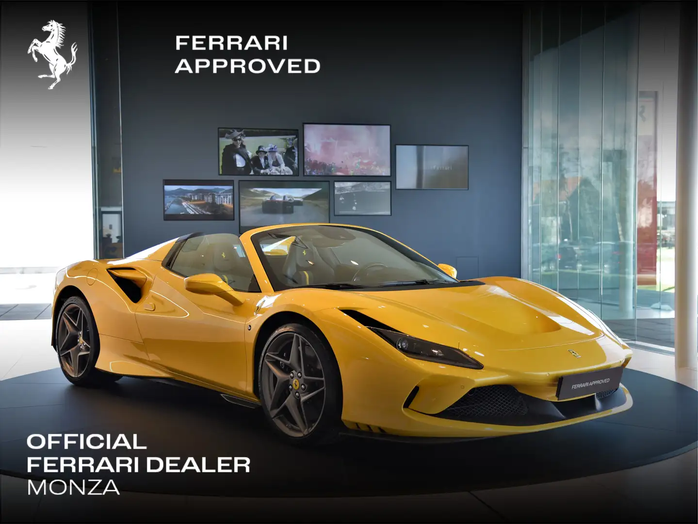 Ferrari F8 Spider Carbon Racing Seats | Lift | Carbon Interior Parts Giallo - 1