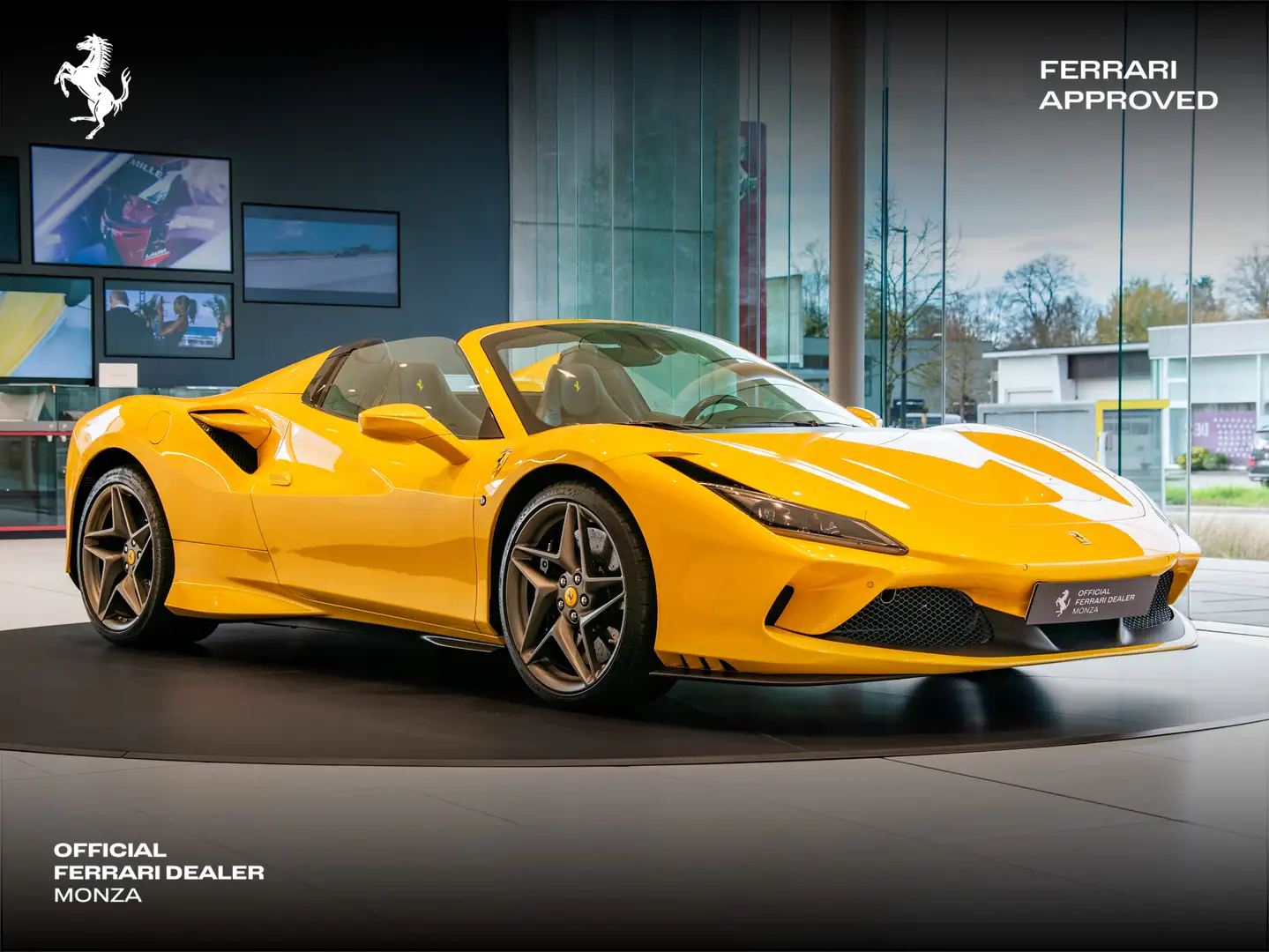 Ferrari F8 Spider Carbon Racing Seats | Lift | Carbon Interior Parts Gelb - 1