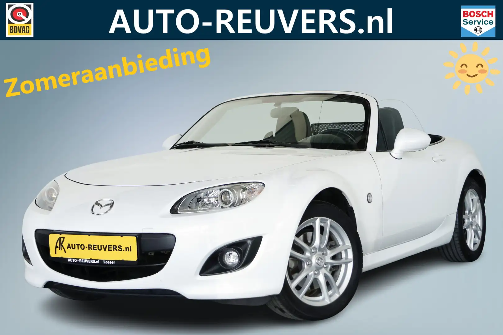 Mazda MX-5 1.8 TS+ (Facelift) / Leder / Opendak / BOSE / Airc Wit - 1