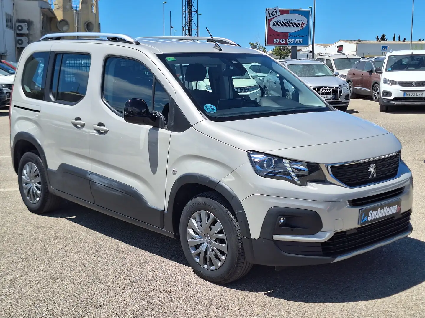 Peugeot Rifter Standard BlueHDi 100 S\u0026amp;S BVM5 Allure Beige - 2