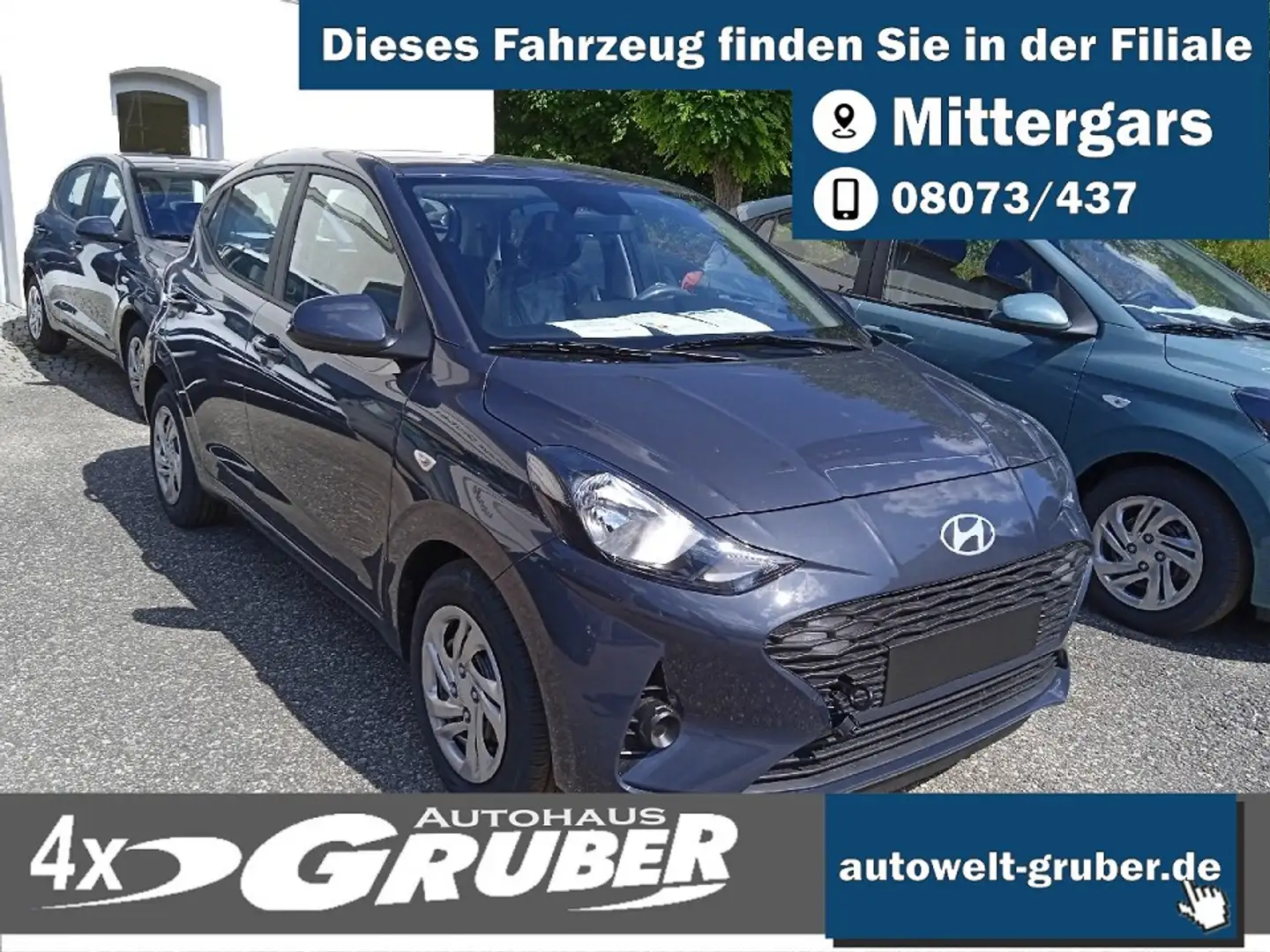 Hyundai i10 Select Klima + Navigation  Grau - 1