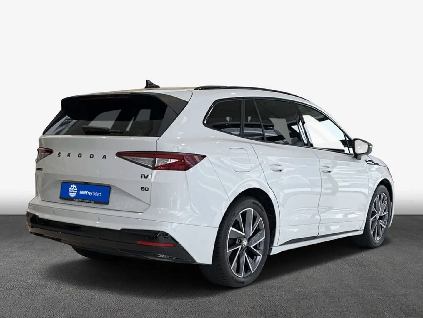 Skoda Enyaq iV 60 Sportline Weiß - 2