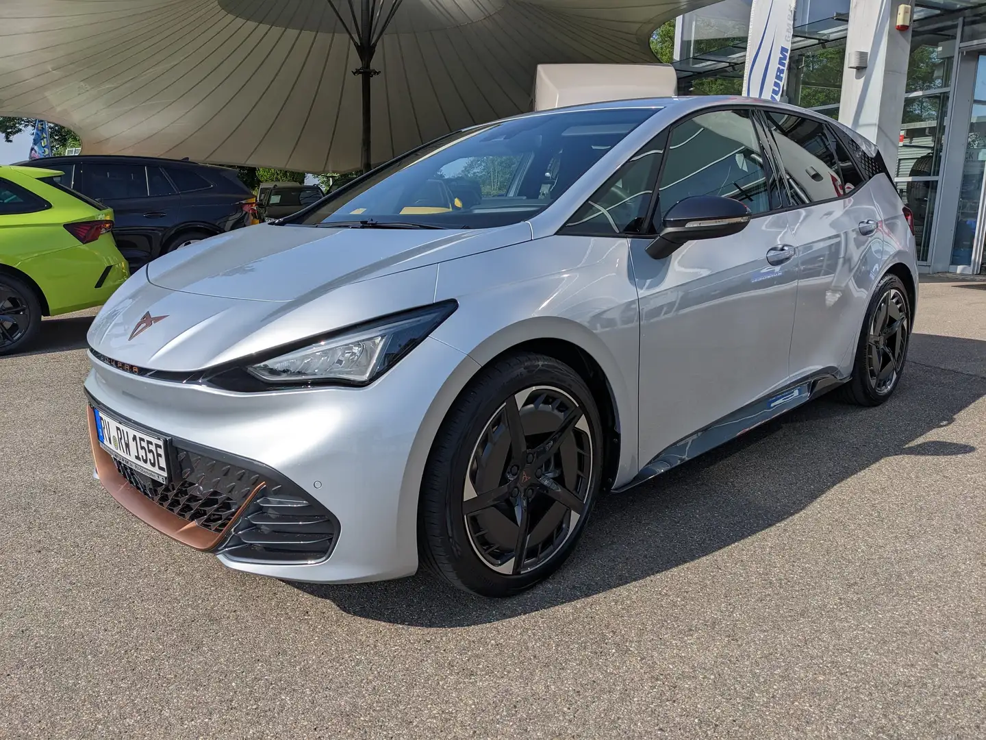 CUPRA Born 150kW/58kWh *AHK Abn.*LM 20"*TECH M*Voll LED*Navi* Argent - 2