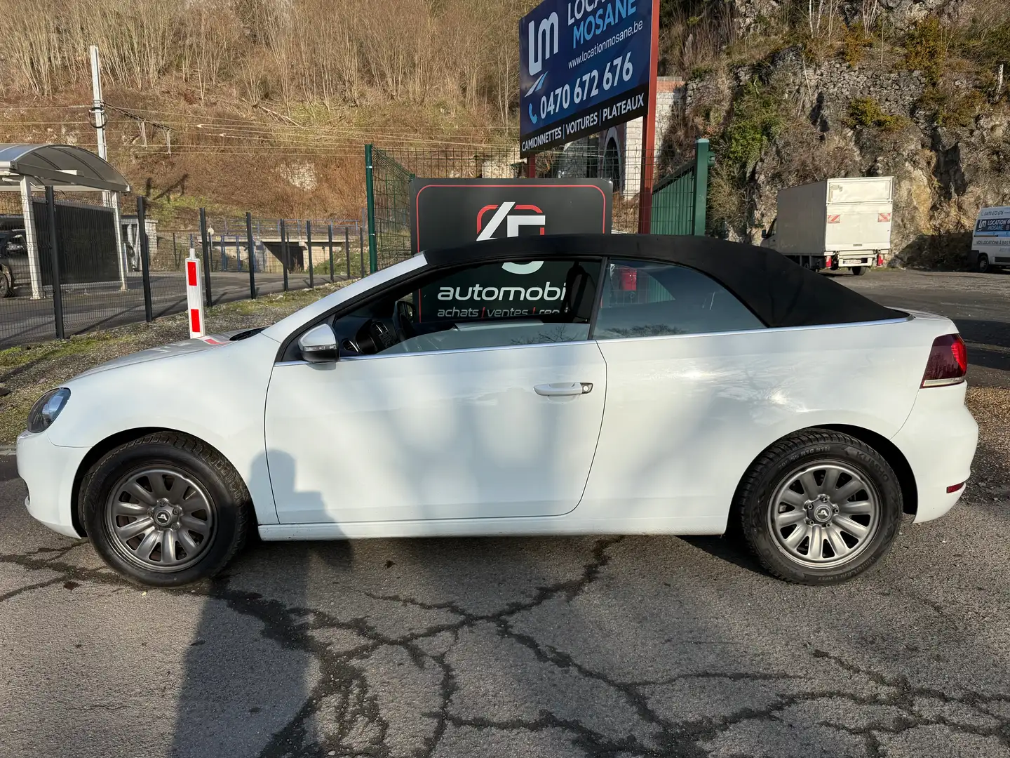 Volkswagen Golf Cabriolet Golf Cabriolet 1.6 CR TDi BMT Karmann Blanc - 2