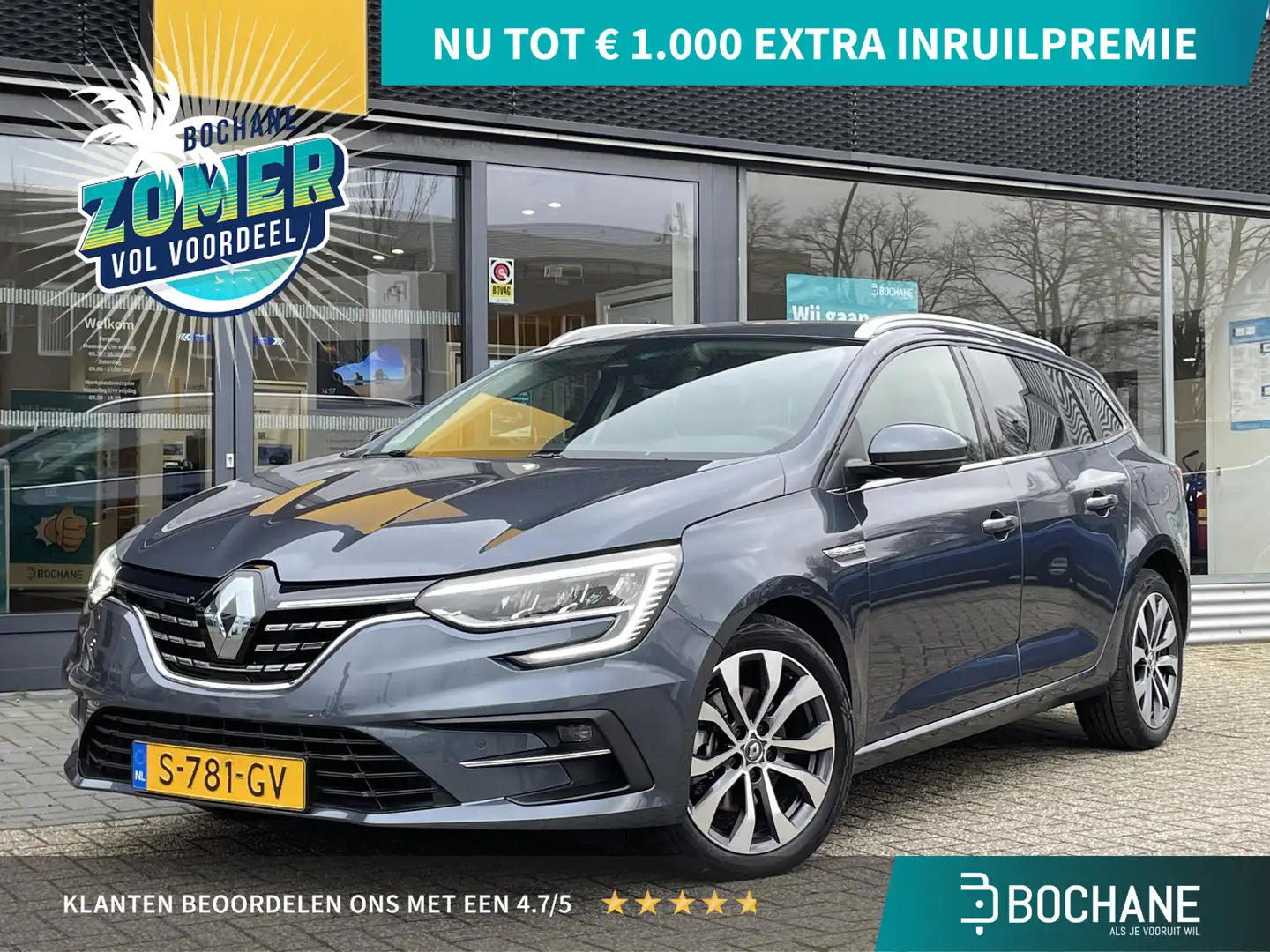 Renault Megane Estate 1.6 Plug-In Hybrid 160 Techno | Automaat | Gris - 1
