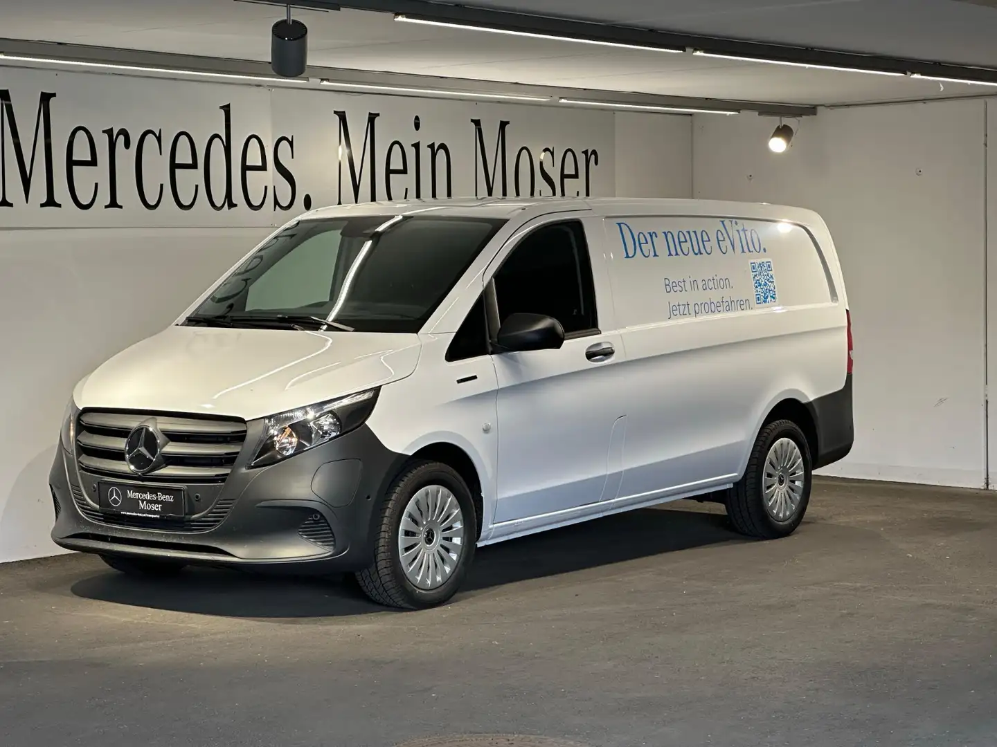 Mercedes-Benz eVito e Kastenwagen Lang Weiß - 2