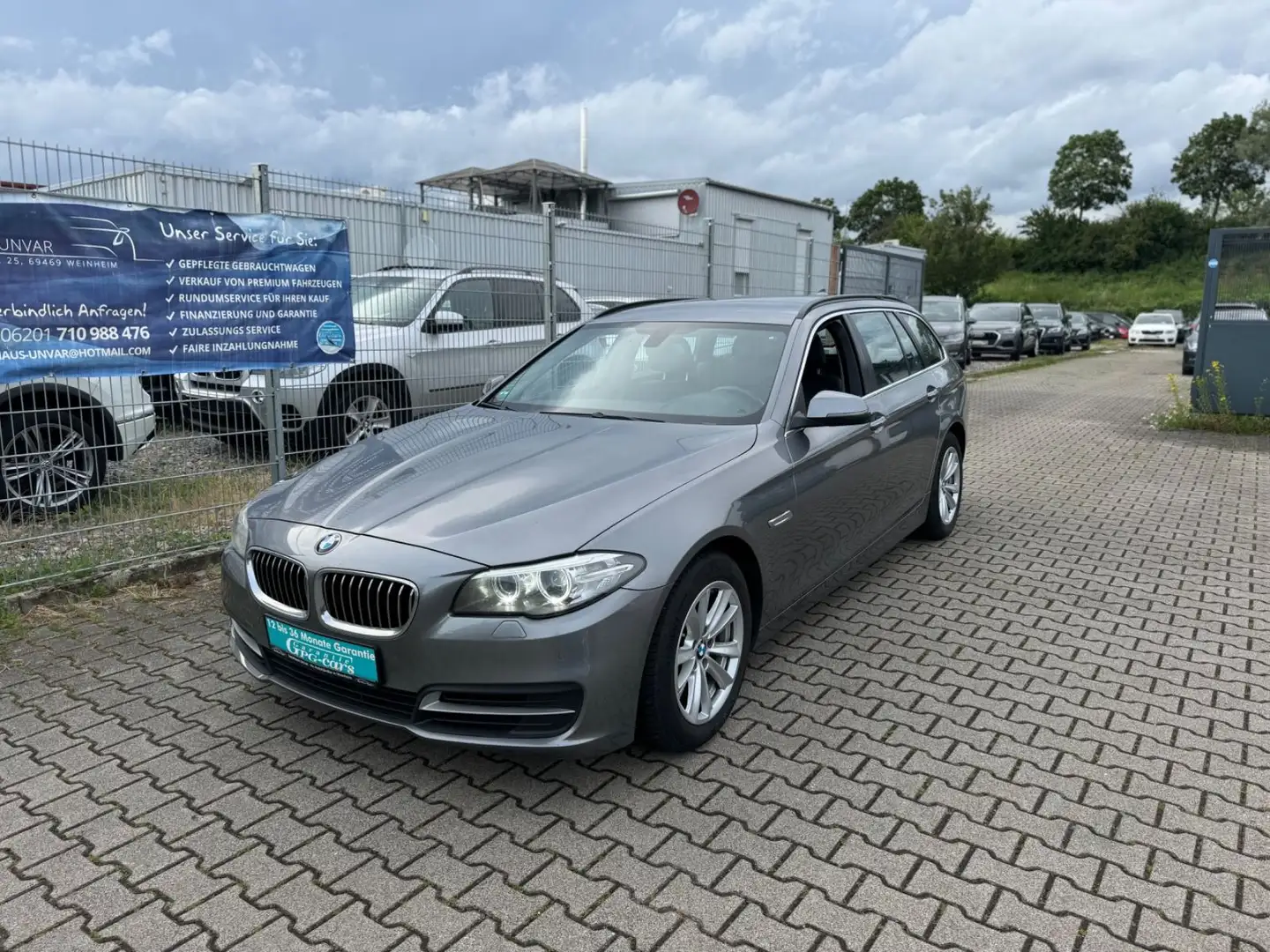 BMW 520 5 Touring 520d |2.HAND|EUR6|LED| Grau - 1