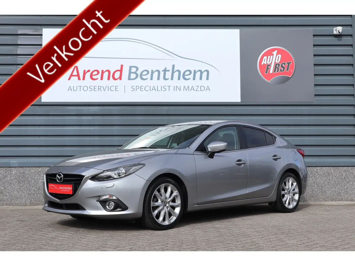 Mazda 3 2.0 GT-M - Bose - Leer Gris - 1