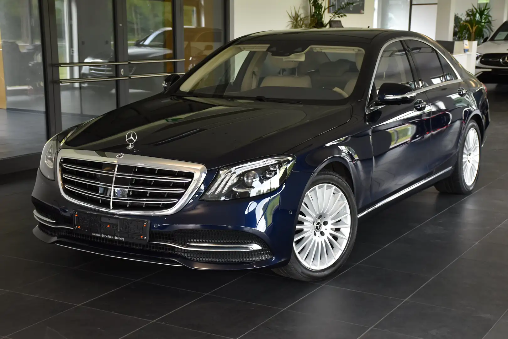 Mercedes-Benz S 560 4Matic 9G"LEDER BEIGE"PANORAMA"MASSAGE"SITZKLIMA" Bleu - 2