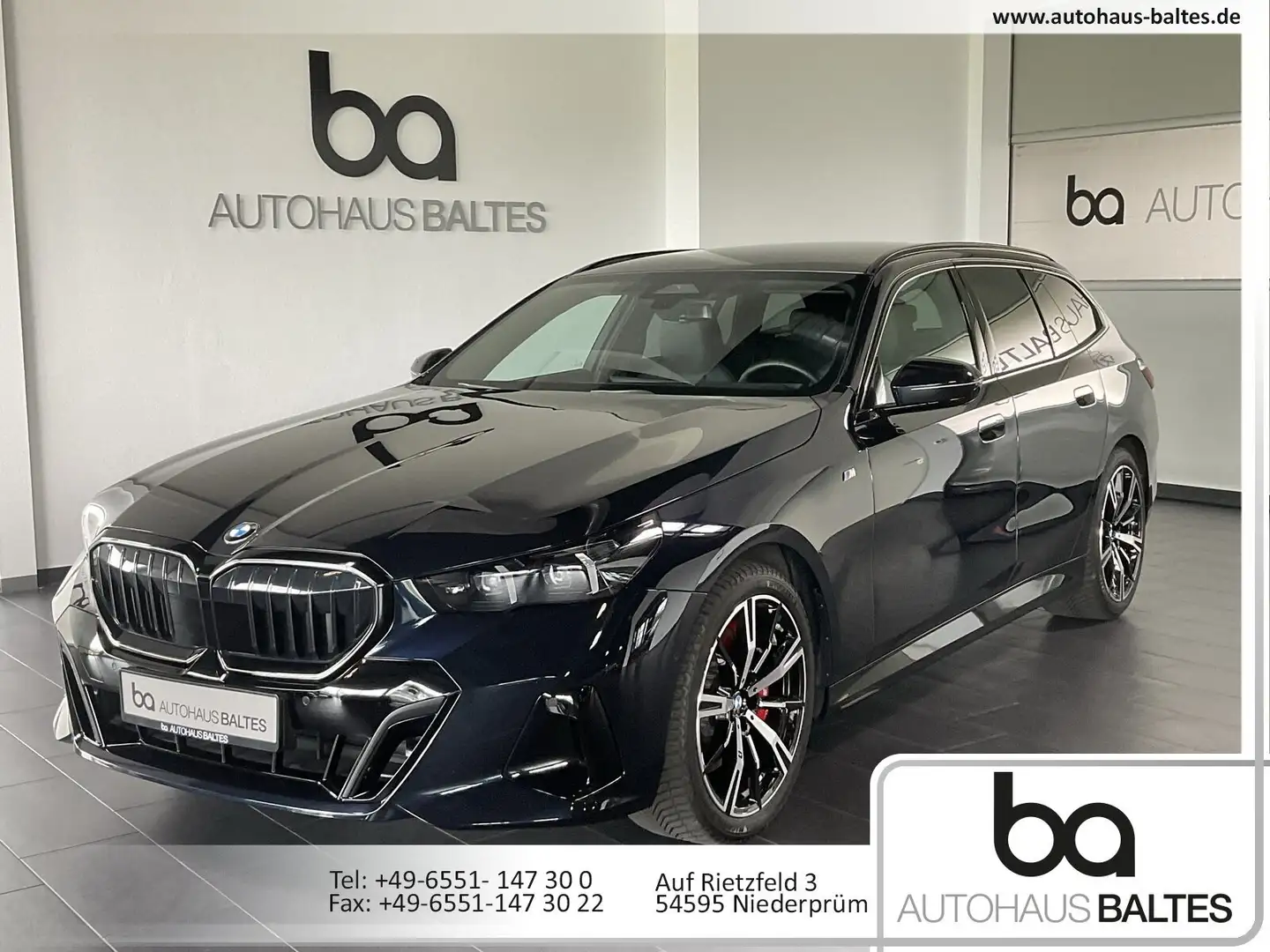 BMW 540 540d xDrive Touring M Sport Pro 20"/Pano/ACC/AHK Negro - 1