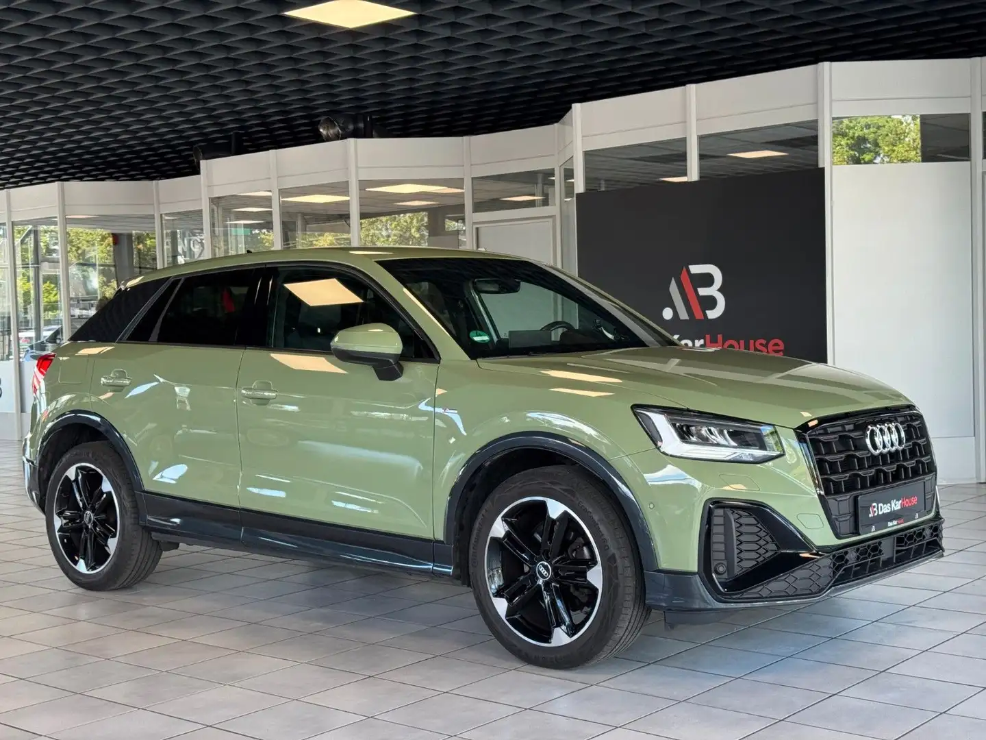 Audi Q2 35 TFSI S line Virtual Cockpit·ACC·Kamera·AHK Yeşil - 2