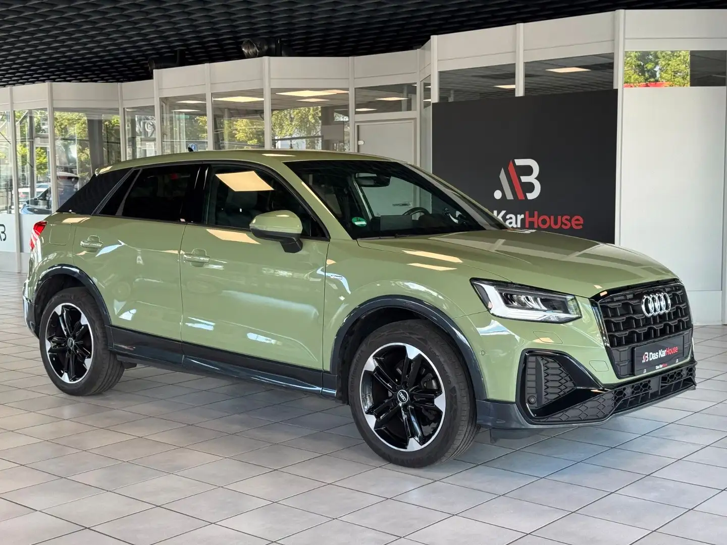 Audi Q2 35 TFSI S line Virtual Cockpit·ACC·Kamera·AHK Yeşil - 1