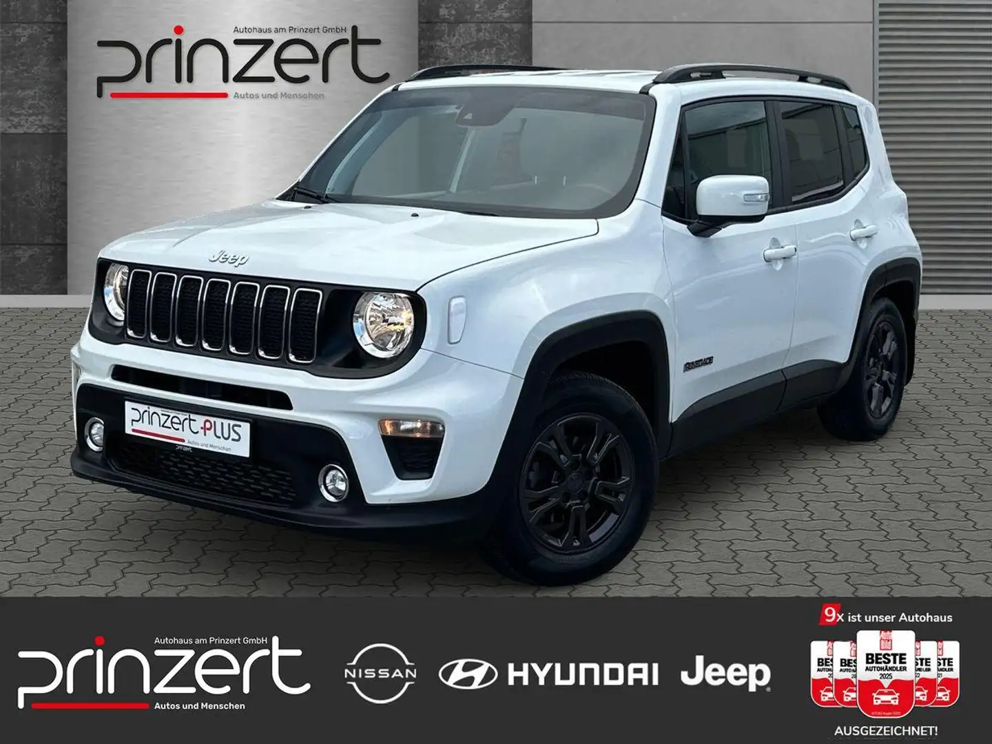 Jeep Renegade 1.0 T-GDI "Longitude" AHK*2-Zonen-Klima Weiß - 1