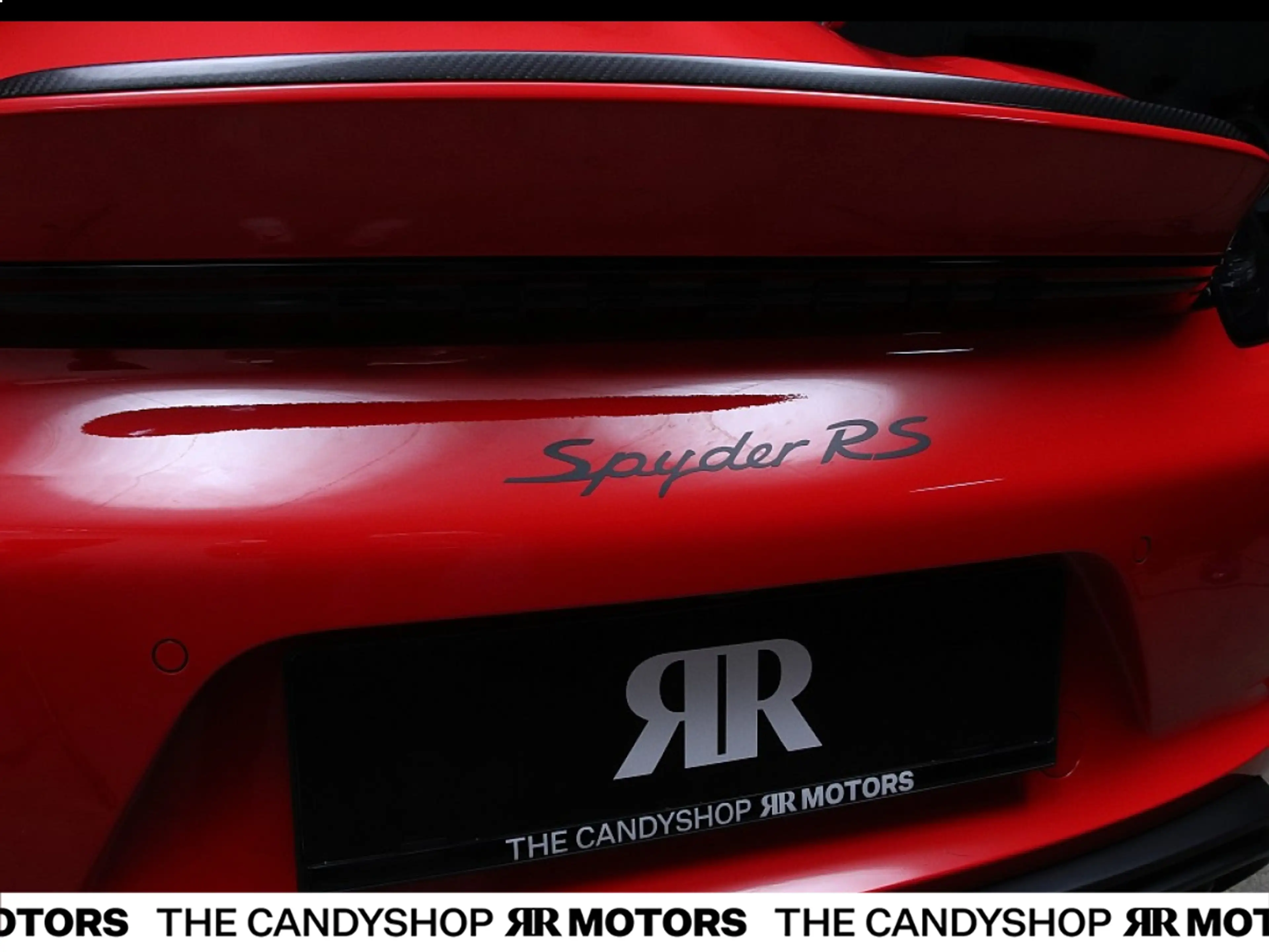 Porsche Boxster 718 Boxster Spyder RS PDK *WEISSACH*INDISCHROT* — photo 8