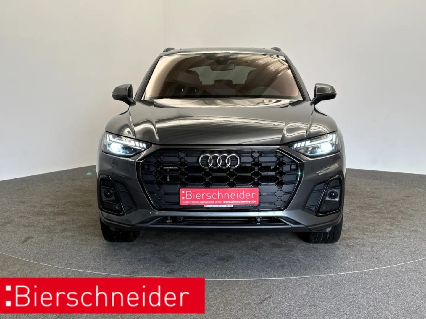 Audi Q5 40 TDI qu S tronic line MATRIX 20 PANO B&O NAVI AC Grau - 2