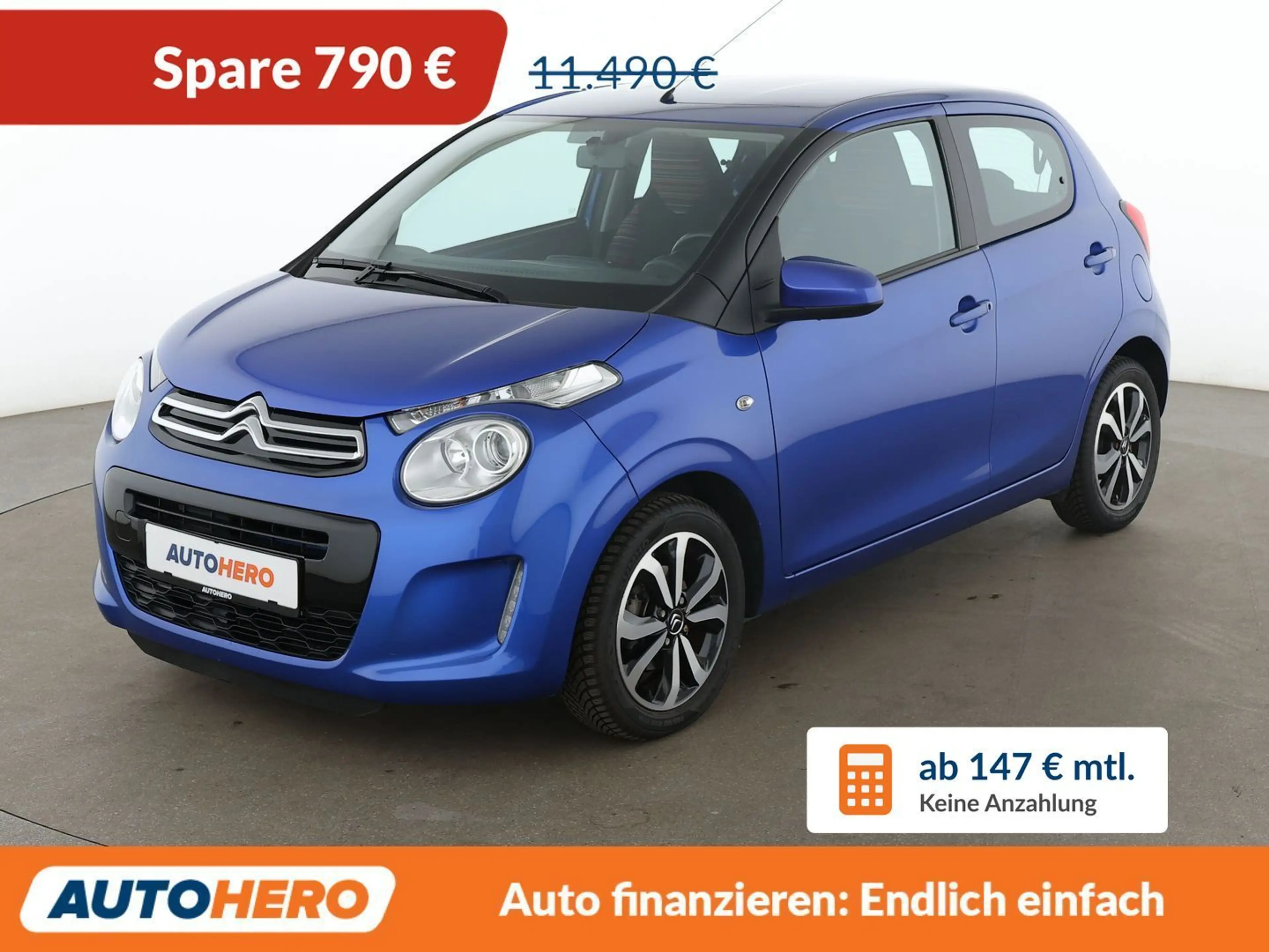 Citroen C1 1.0 VTi Shine Aut.*LIMITER*ALU*KLIMA*
