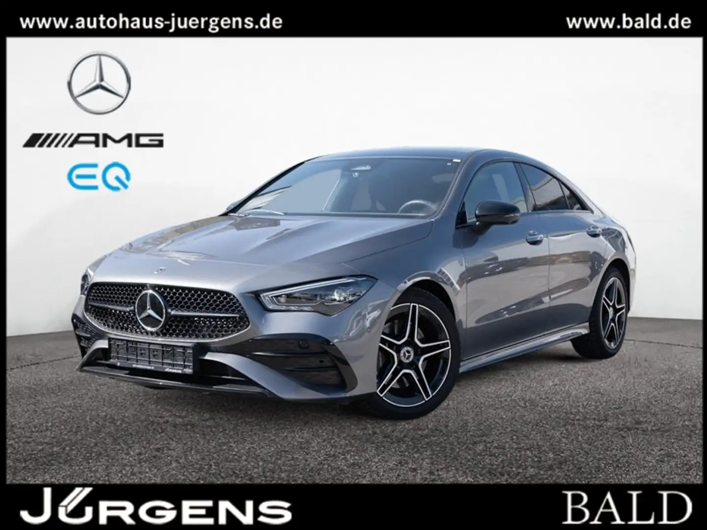 Mercedes-Benz CLA 220 d Coupé AMG-Sport/Pano/Burm/Night/Distr Серый - 2