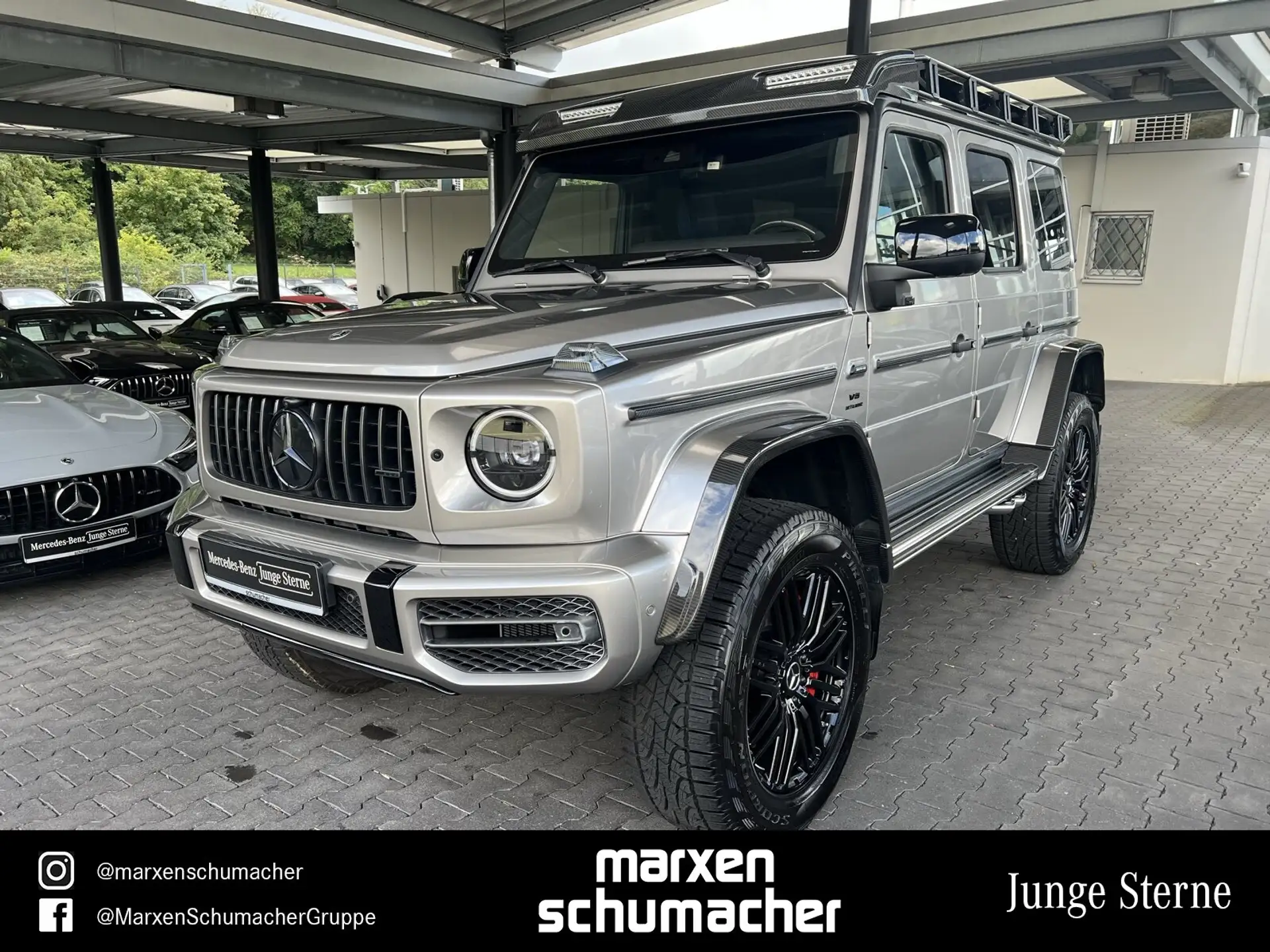 벤츠 G-Class G 63 AMG 2022 은색 사진 1