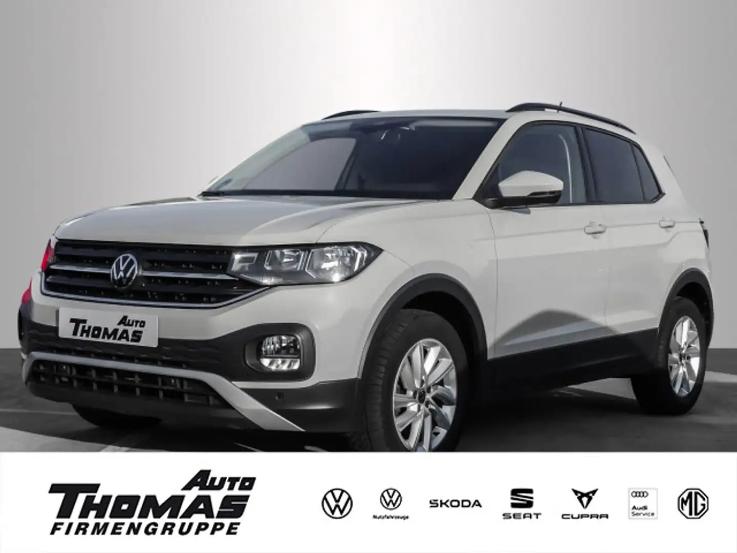 Volkswagen T-Cross Life 1.0 TSI DSG IQ.DRIVE+NAVI+APP Grau - 1