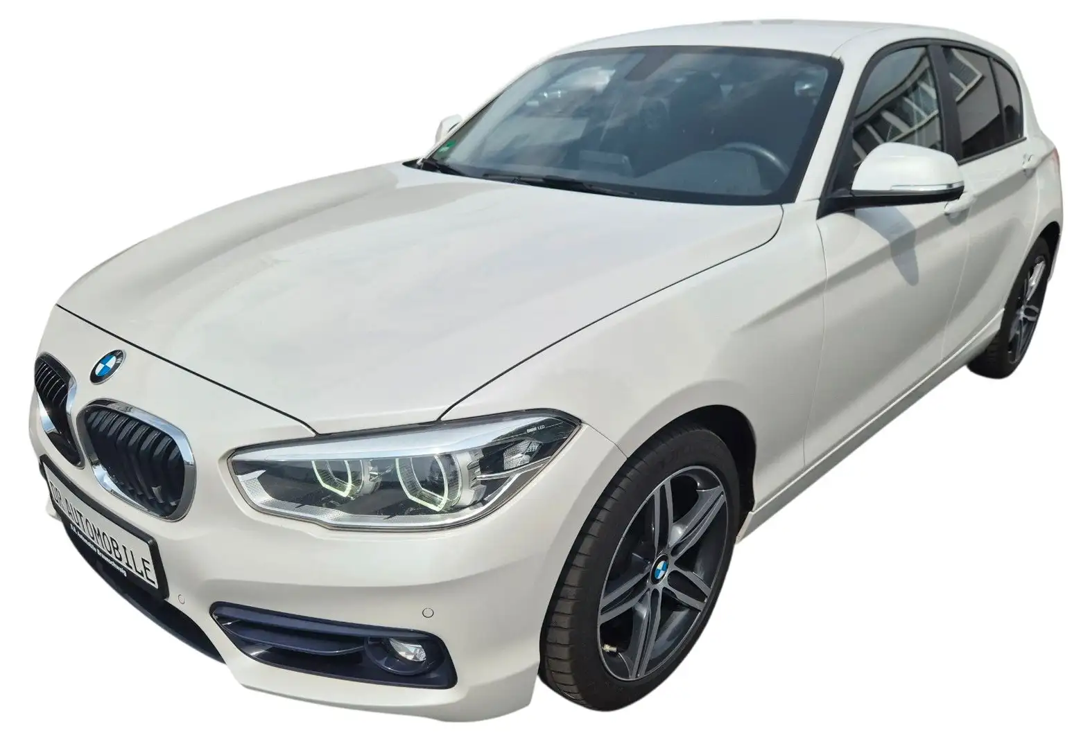 BMW 118 Sport Line Navi  LED Klima Tempomat Sport Blanco - 1