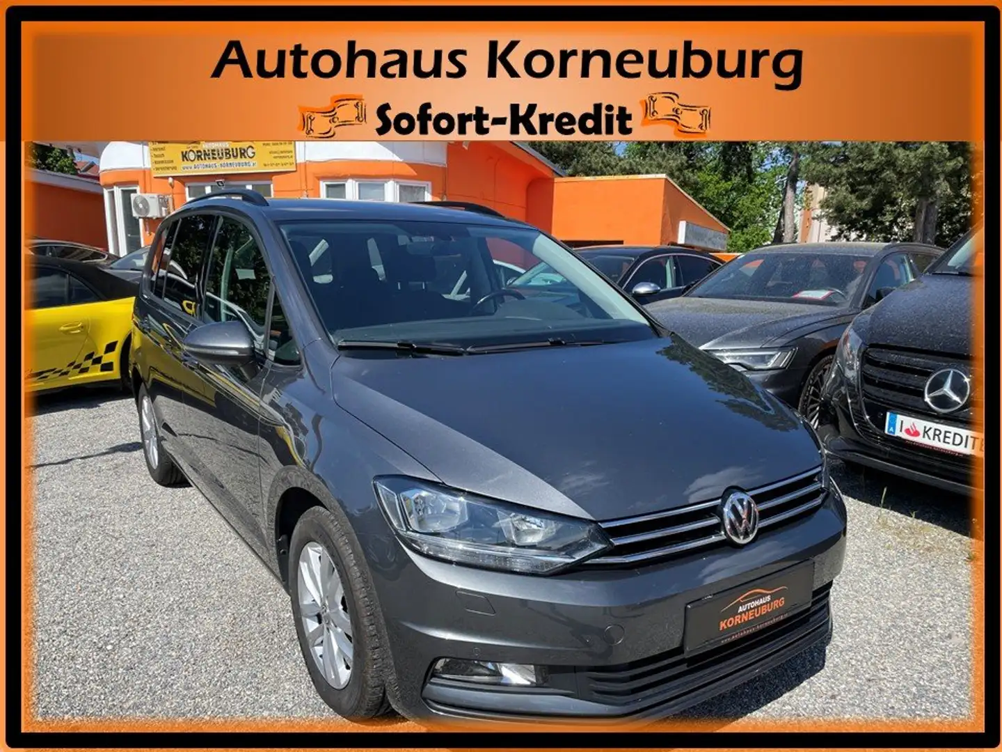 Volkswagen Touran Comfortline TDI DSG*Anhängevorrichtung*1.BESITZ Grau - 1