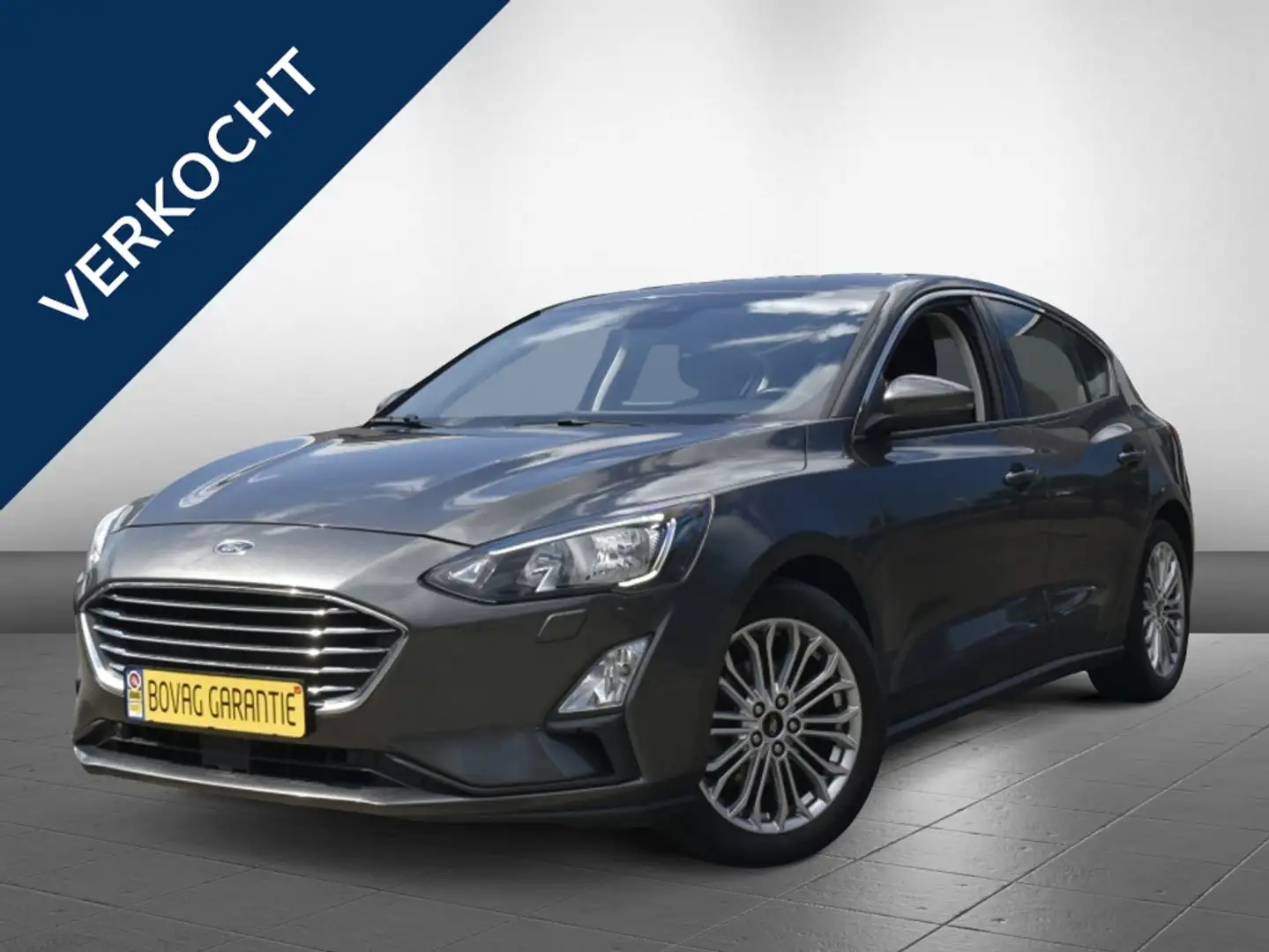 Ford Focus hatchback/sedan Focus 1.0 EcoBoost Titanium Start/ Grijs - 1