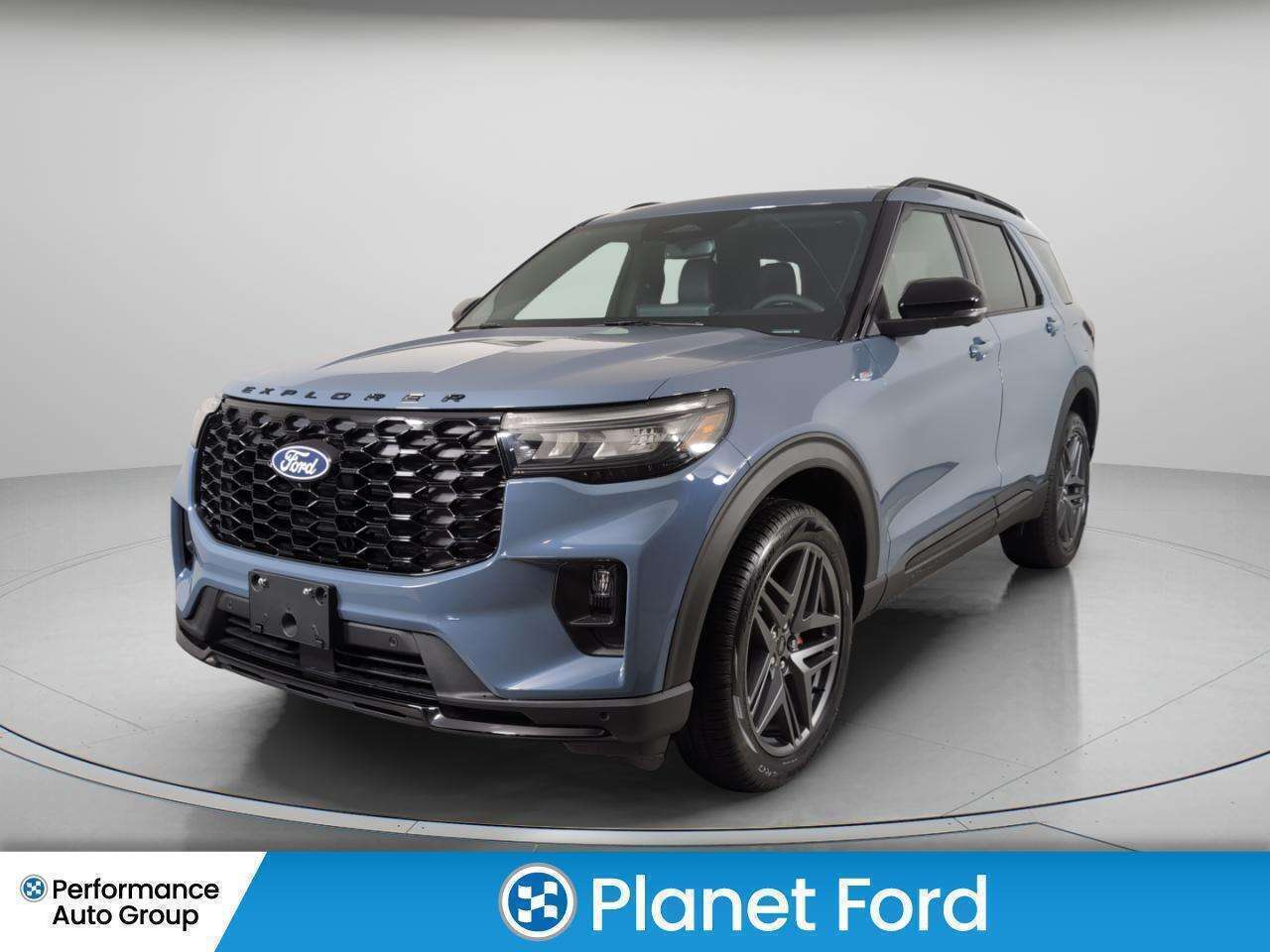 2027 Ford Explorer VAPOR BLUE TWIN PANEL MOONROOF