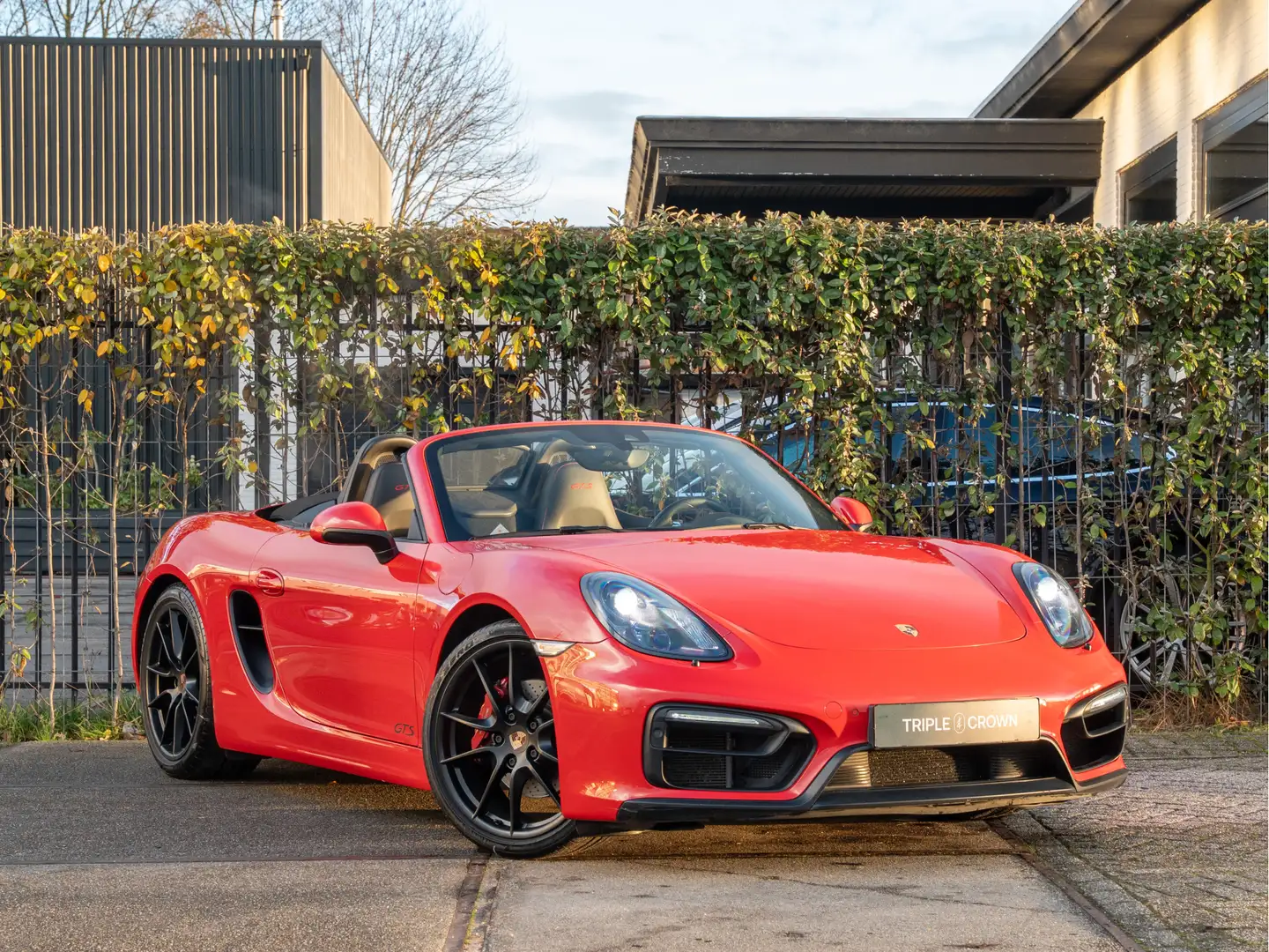 Porsche Boxster GTS 3.4 PDK | Sportuitlaat | Sport-Chrono | Carbon Rood - 1