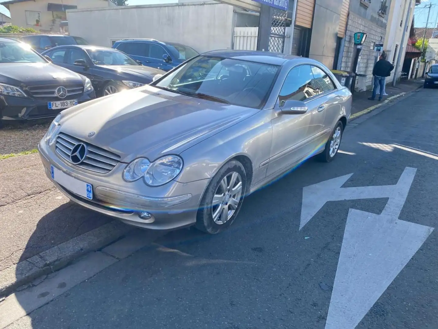 Mercedes-Benz CLK Coupé CLK 270 CDI - BVA  - BM 209 Elégance Gri - 1