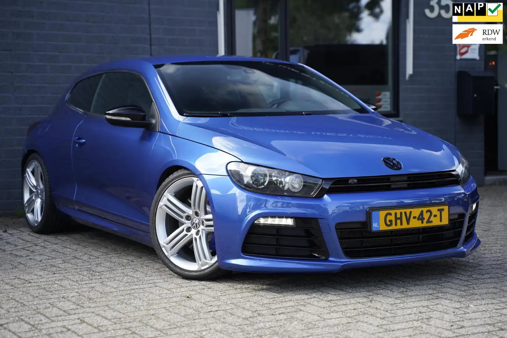 Volkswagen Scirocco 2.0 TSI R 265 PK, DSG, H&R, Leder, R20 Bleu - 1