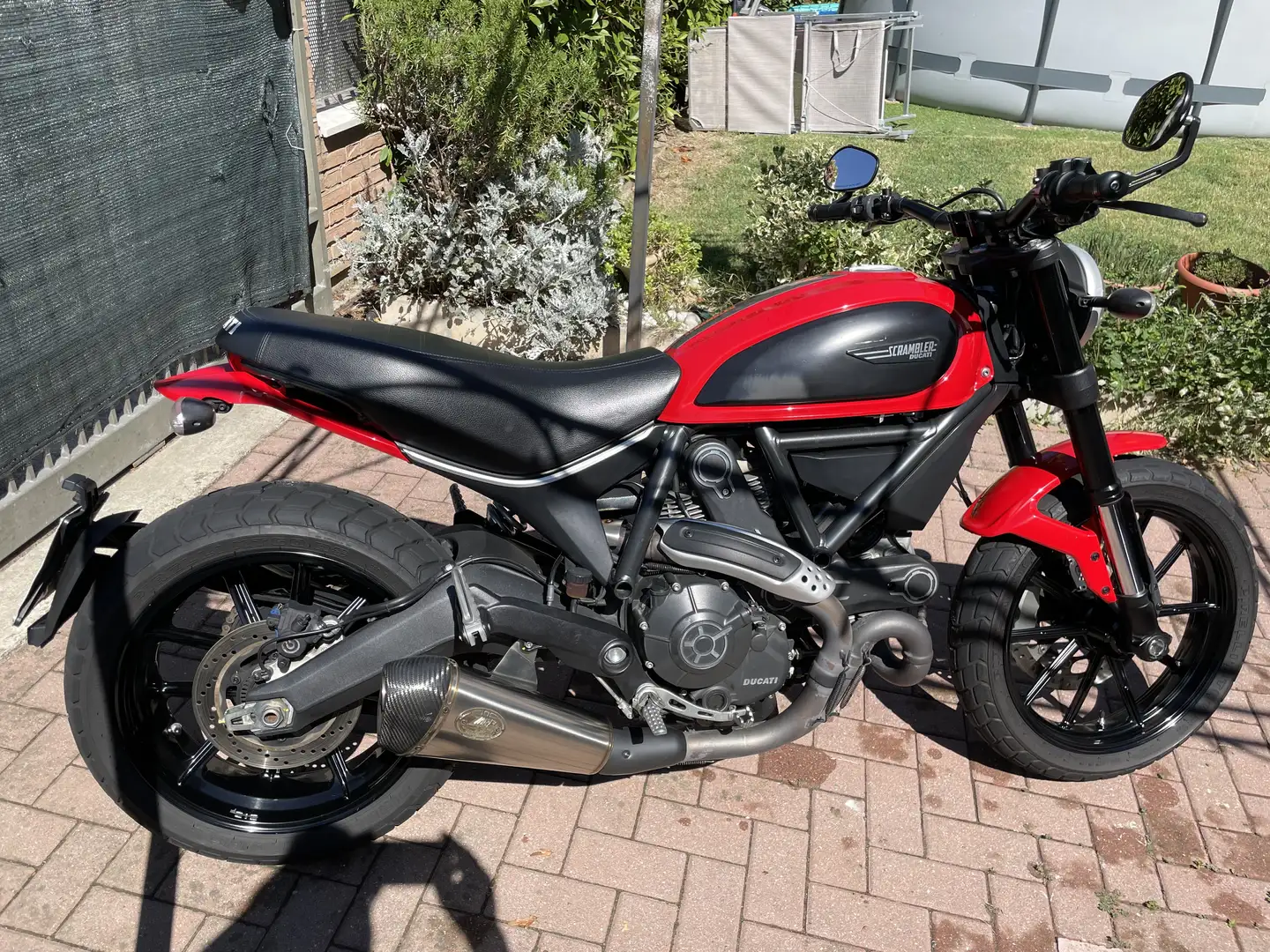 Ducati Scrambler scarico zard, specchietti bassi - 2