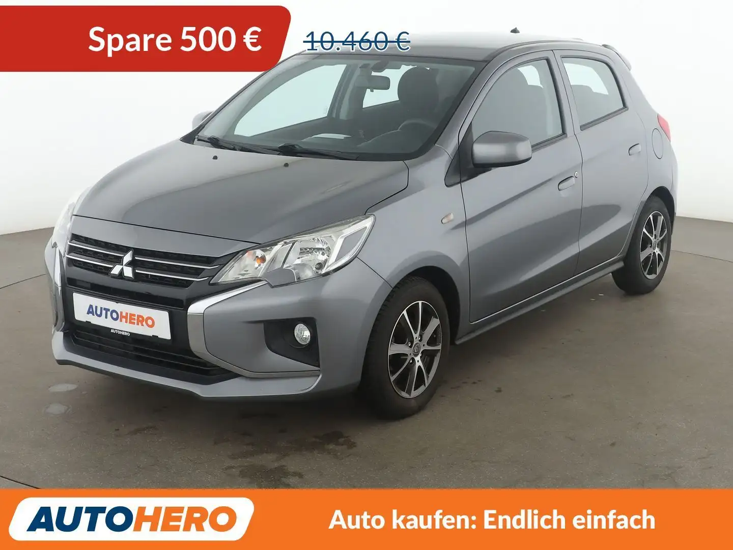 Mitsubishi Space Star 1.0 Basis *ALU*KLIMA*GARANTIE*1.HAND* Grau - 1