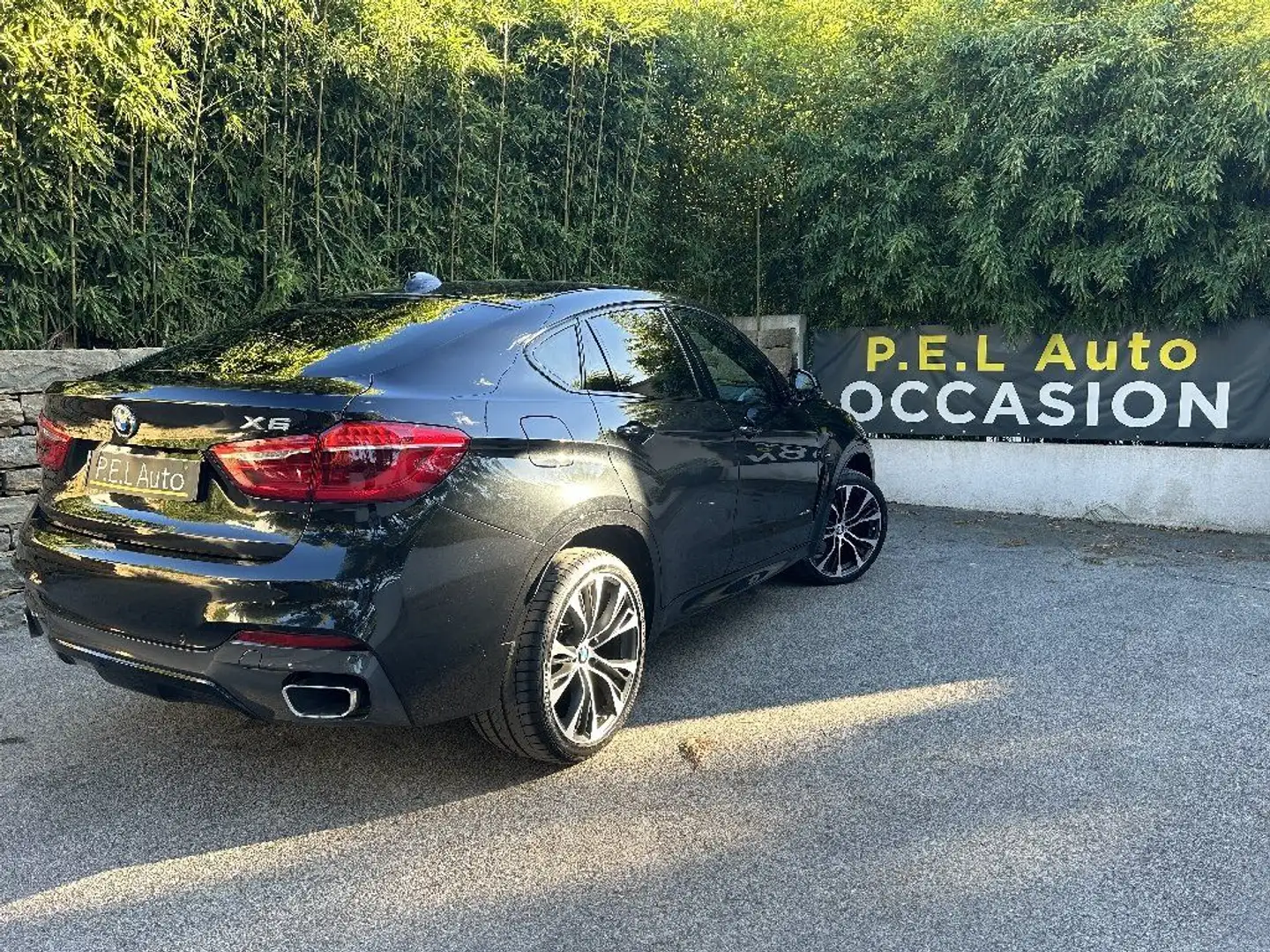 BMW X6 F16 xDrive40d 313 ch M Sport A Negro - 2