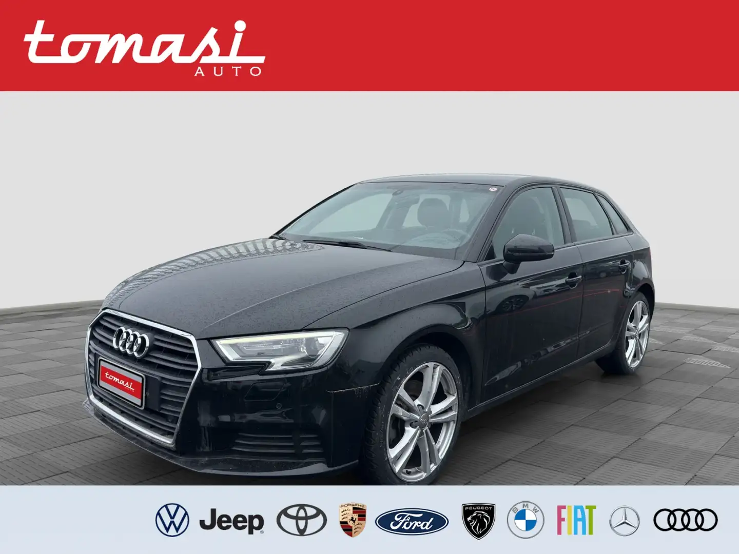 Audi A3 SPB 35 TDI S tronic Admired SEDILI ANT RISCALDATI Nero - 1