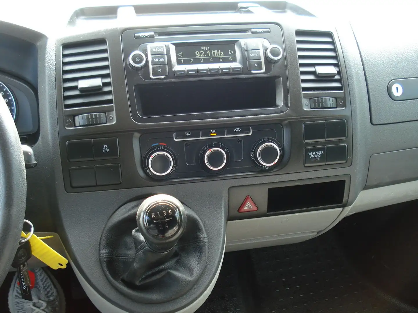 Volkswagen T5 Transporter Kasten. EU5!102PS!TOP! Blanco - 2