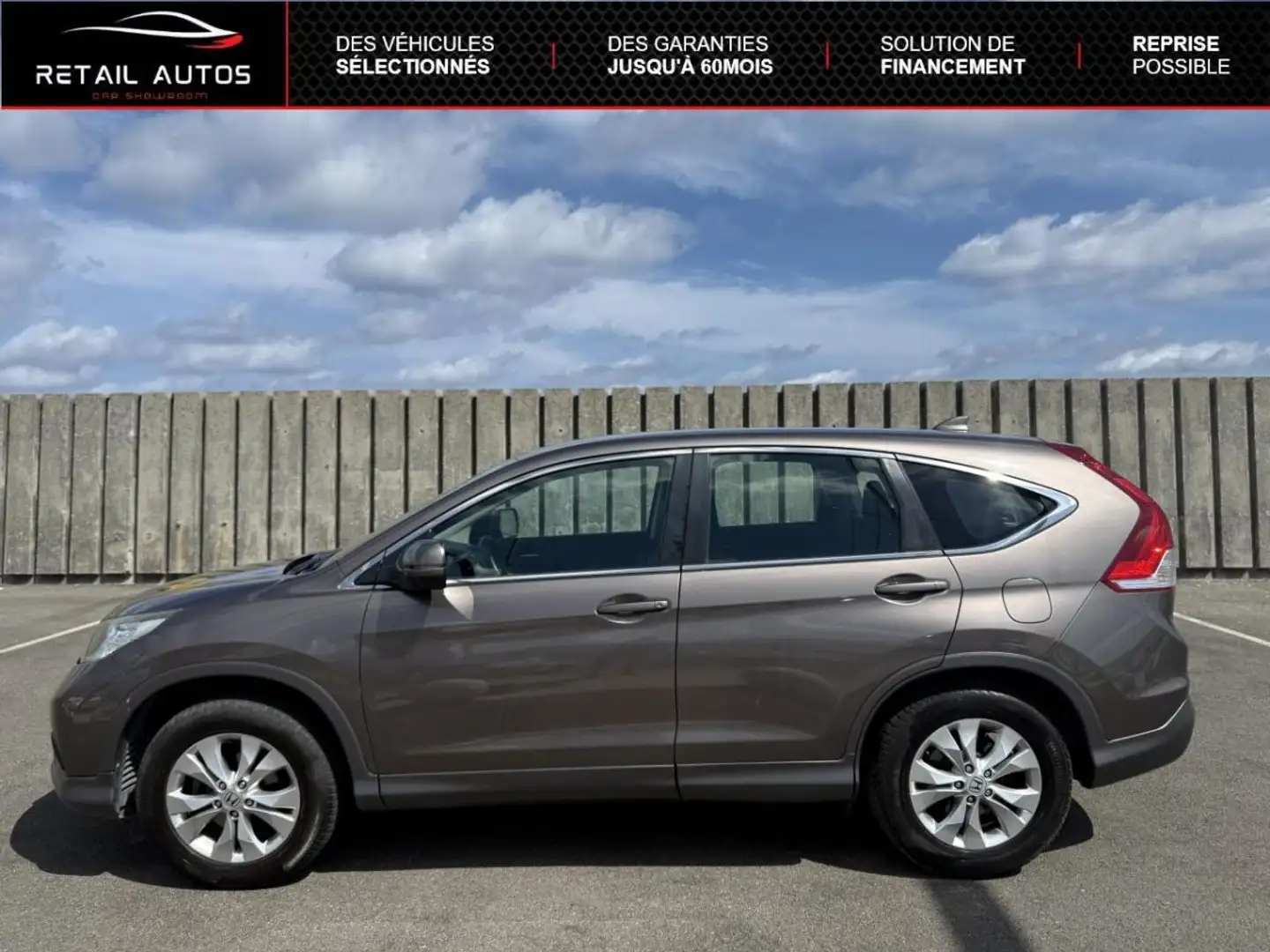 Honda CR-V 1.6 i-DTEC 120ch Executive Navi 2WD Gris - 2