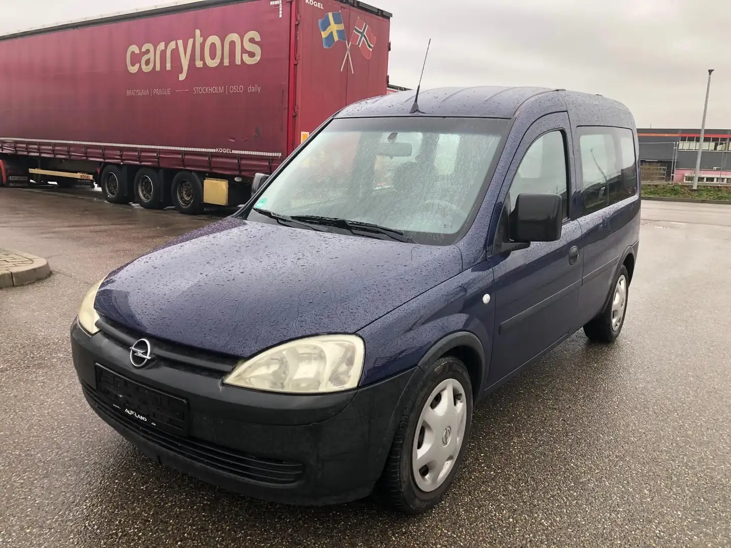 Opel Combo C Klima Blau - 2
