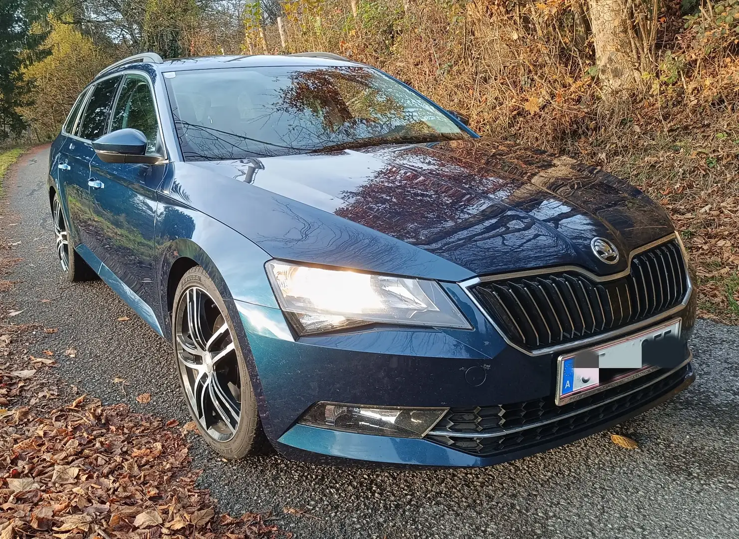 Skoda Superb Greenline Niebieski - 2