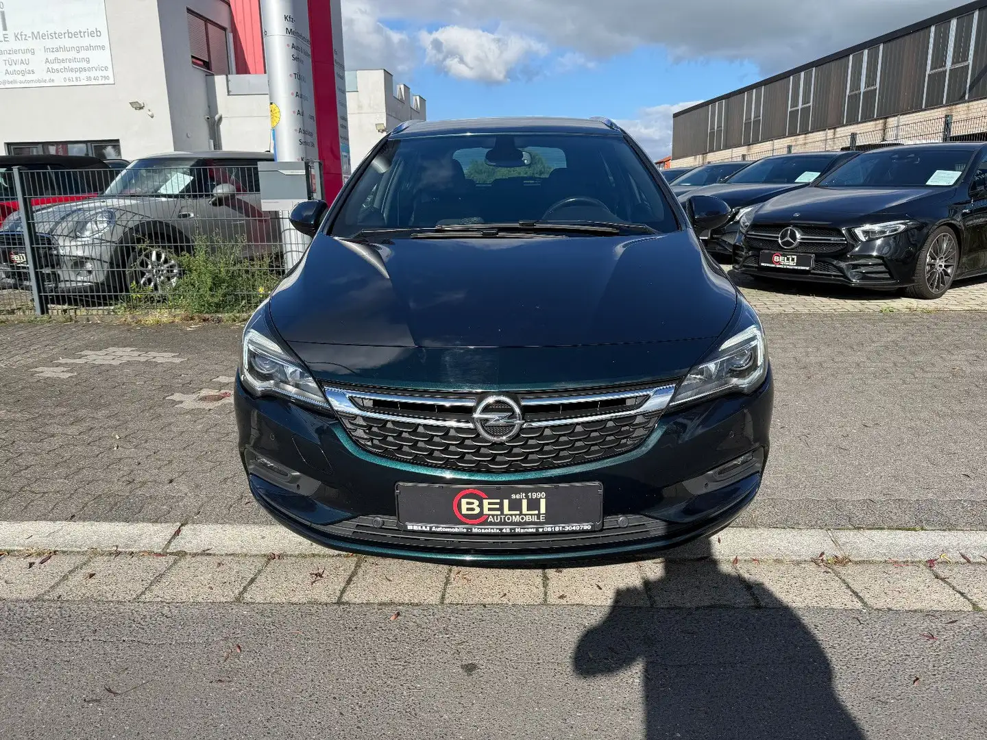 Opel Astra K Sports Tourer Dynamic Navi FINANZIERUNG Grün - 2