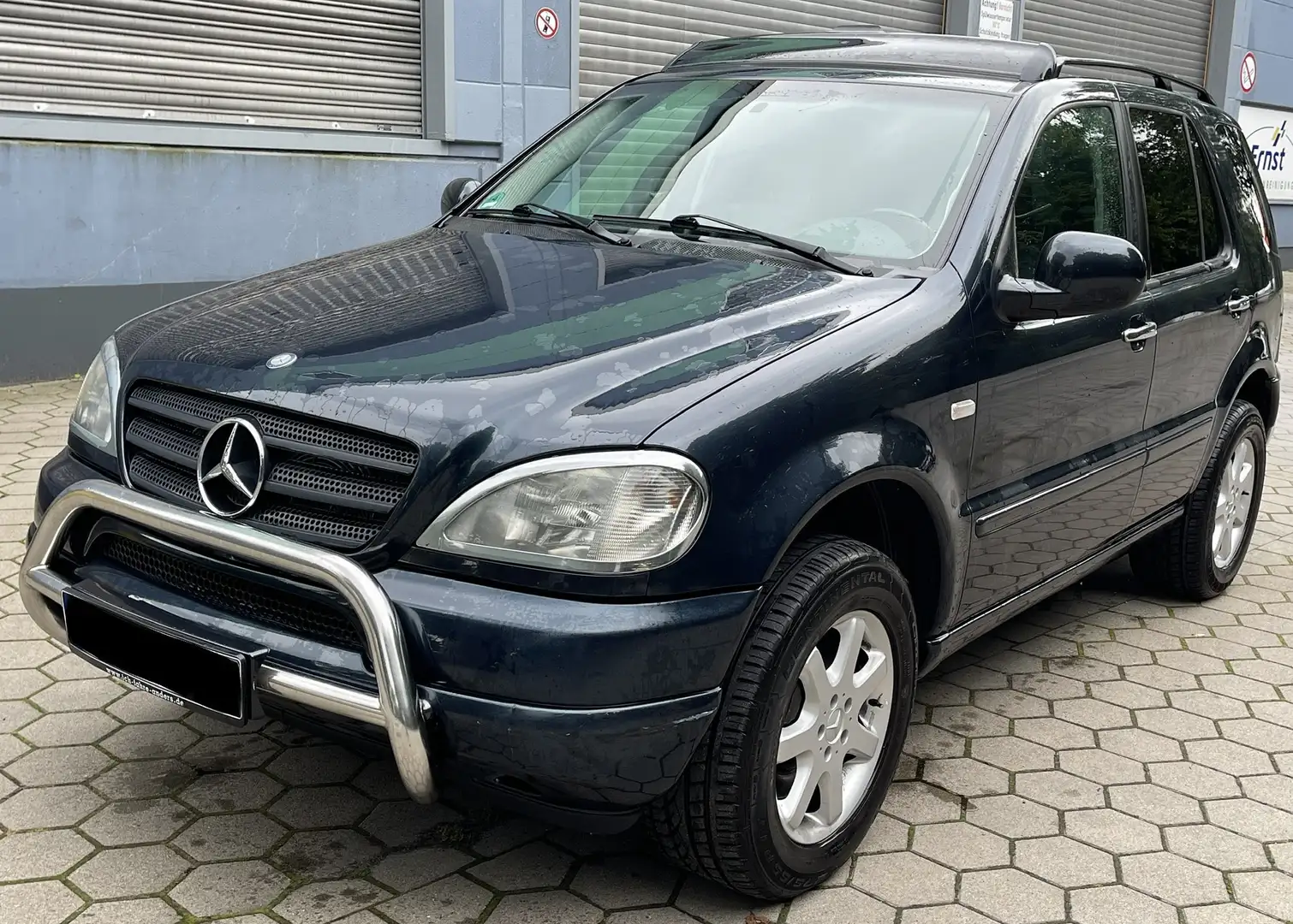 Mercedes-Benz ML 430 V8-Servo-Klima-AHK-Euro3-TÜV 08/27 Blau - 2