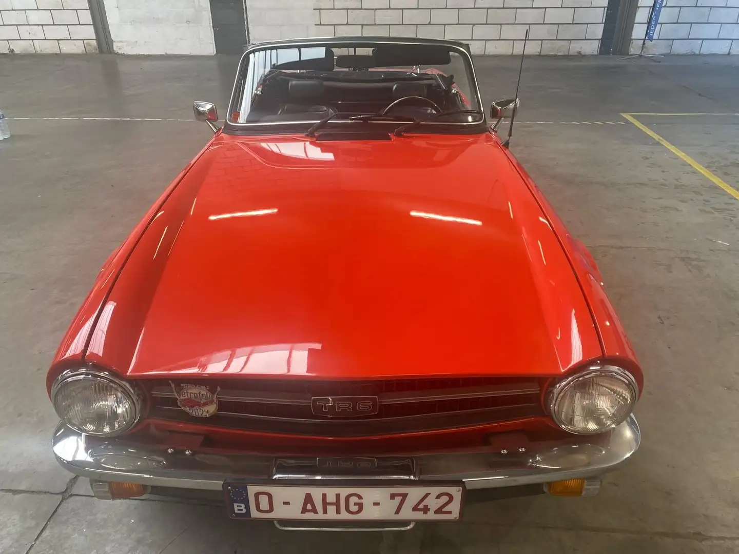 Triumph TR6 Roadster Rojo - 2