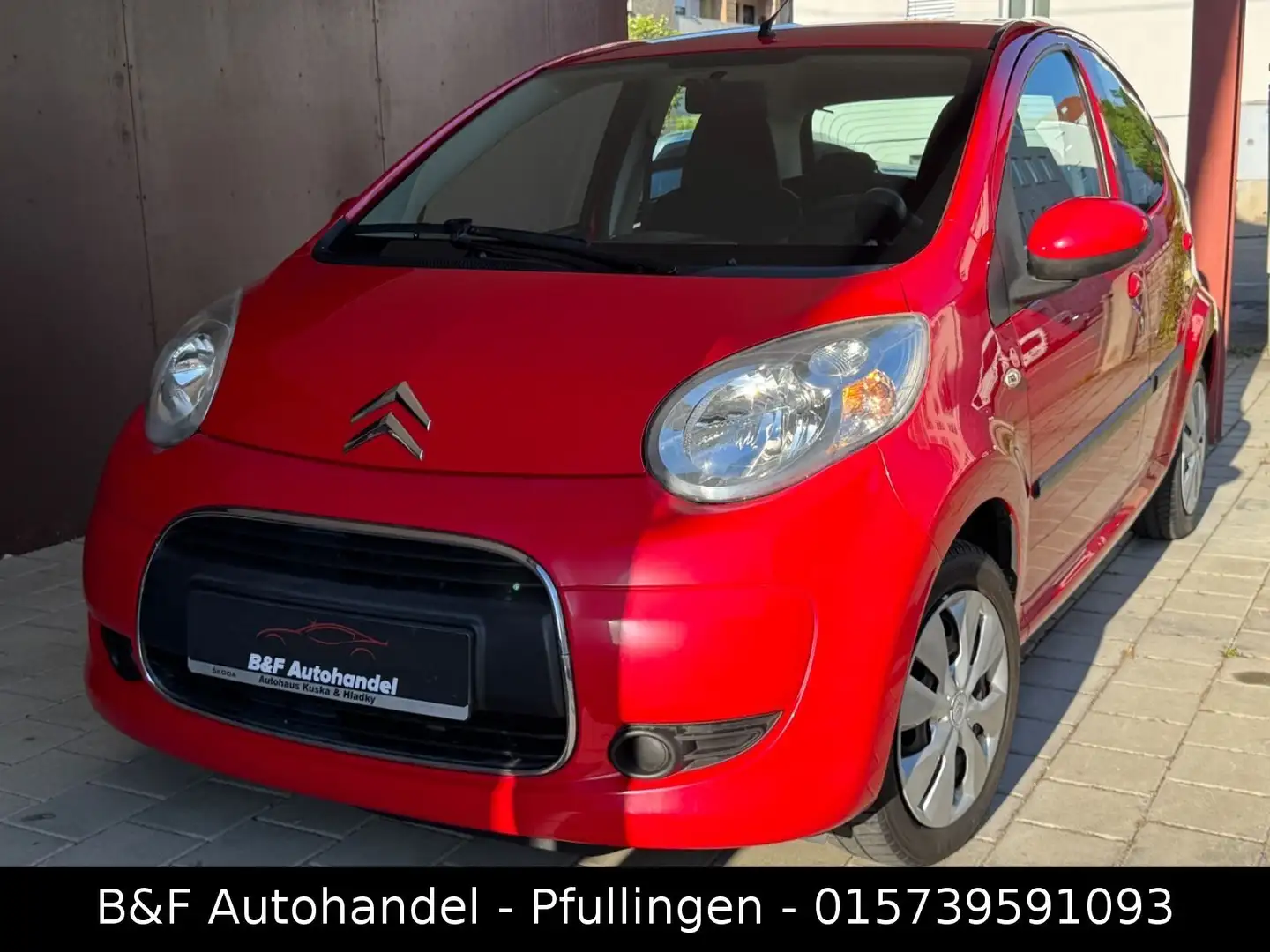 Citroen C1 Style Klima TÜV Neu 8 Fach Rosso - 1