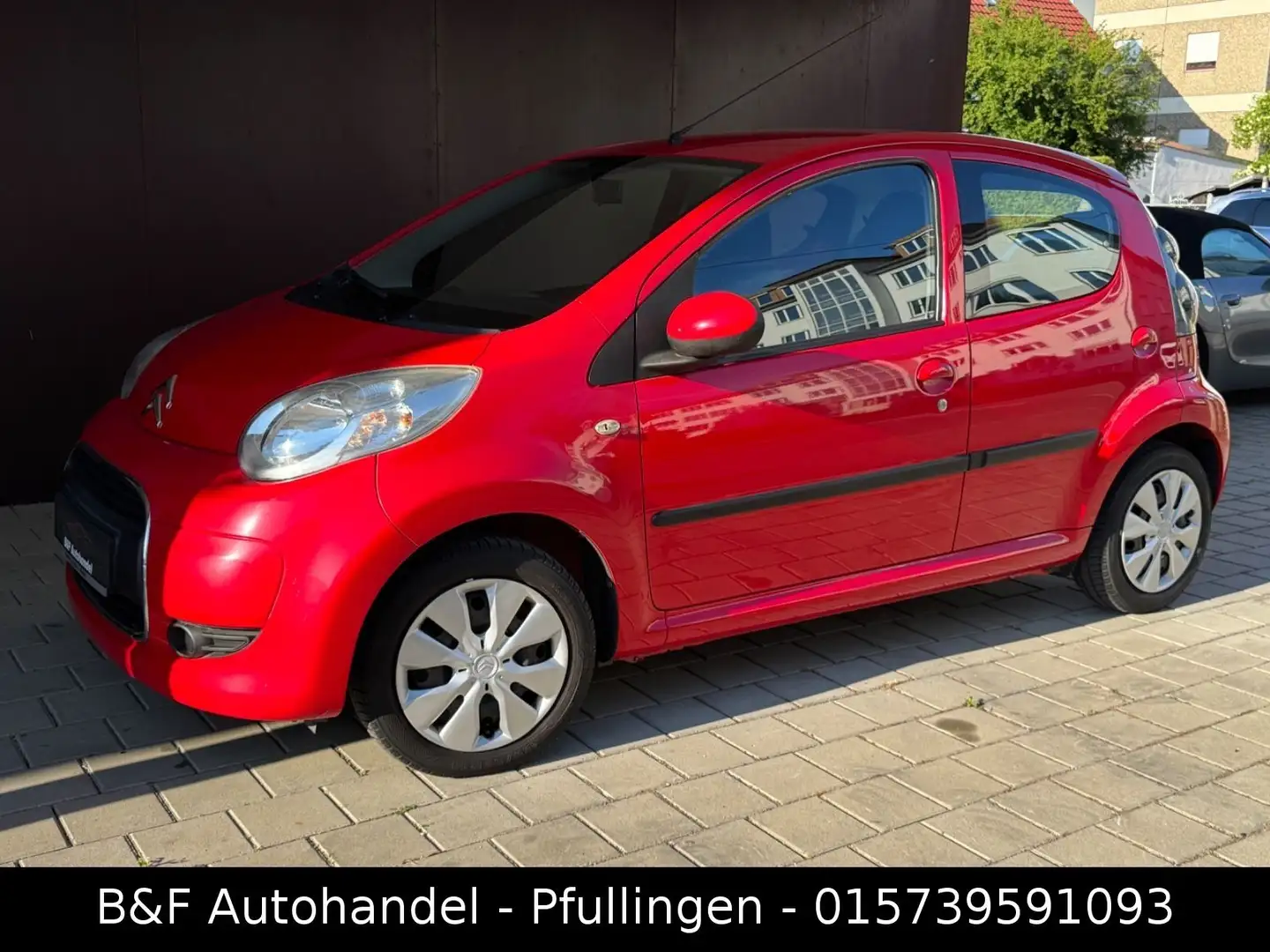 Citroen C1 Style Klima TÜV Neu 8 Fach Rosso - 2
