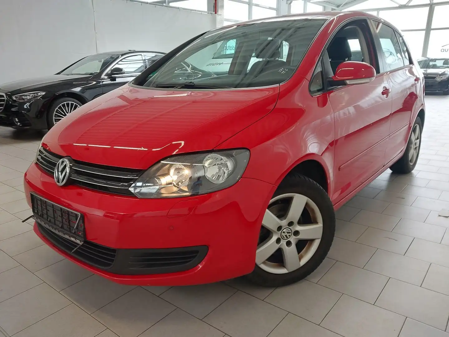 Volkswagen Golf Plus Comfortline 1Hand 2xPDC Klima AHK ALU SBuch Rosso - 1